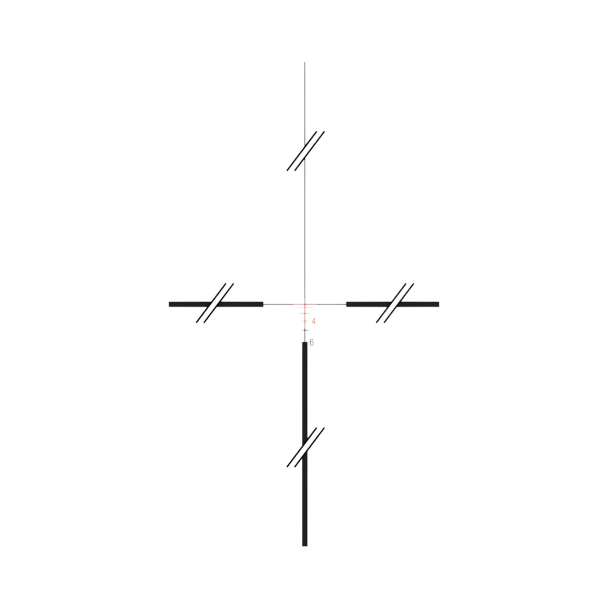 Trijicon ACOG® 4x32 Scope, Red Crosshair .223 Reticle, Colt Knob Mount & 3.25 MOA Red RMR Type 2
