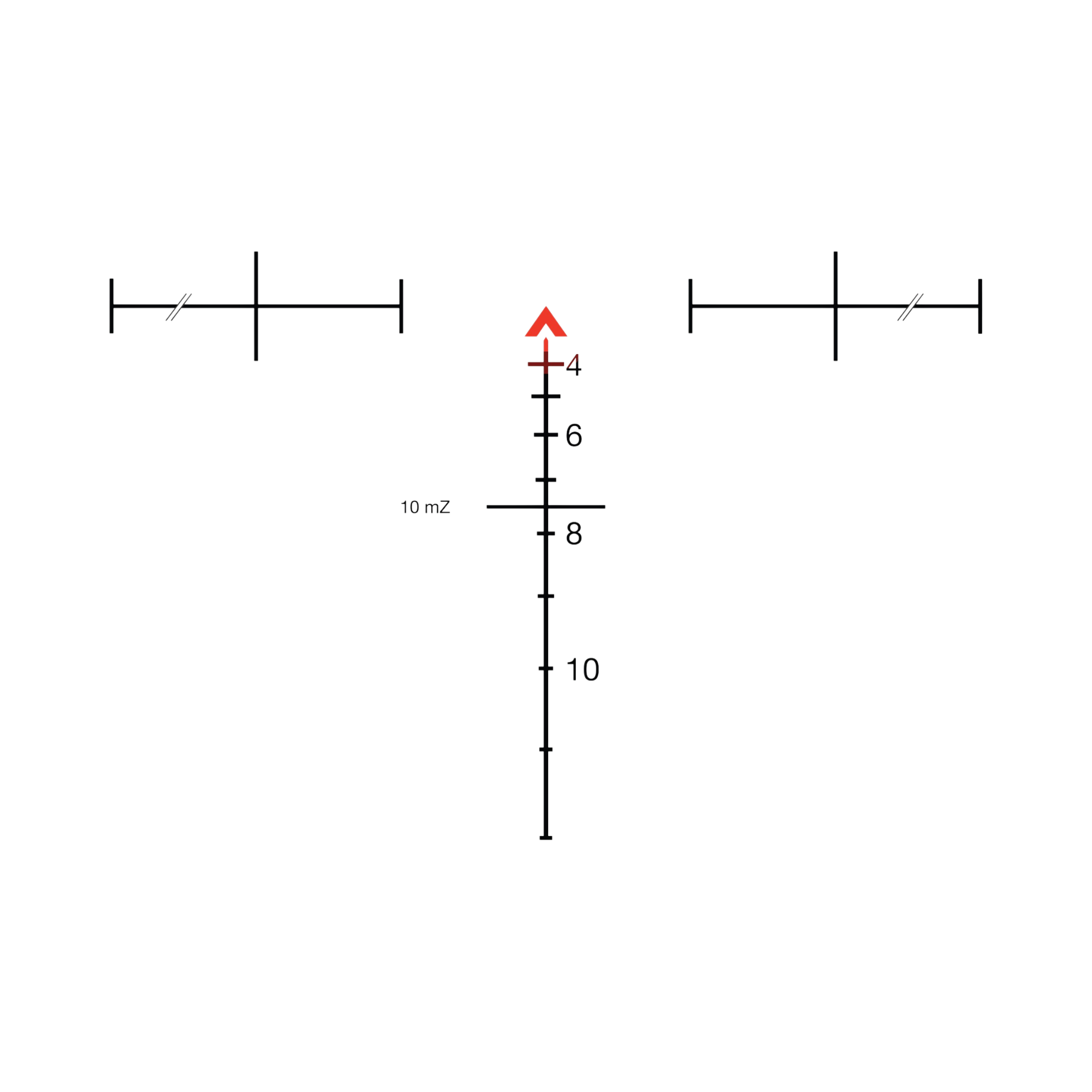 Trijicon ACOG® 6x48, D.I. Red Chevron .308 Reticle, Colt Knob Mount & 6.5 MOA Red RMR Type 2