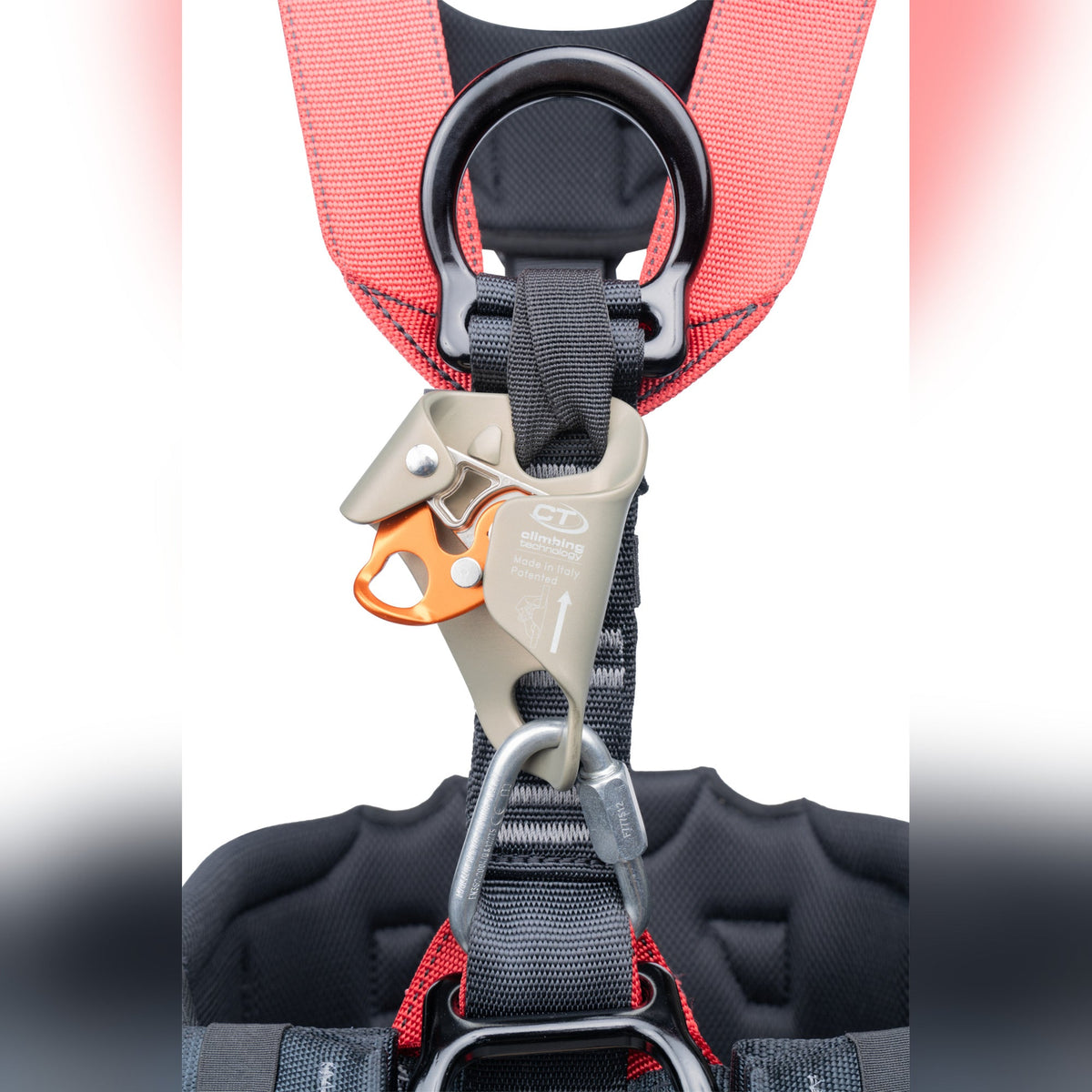 CMC Harness, ATOM CE, Quick, Ascent, Red, MD