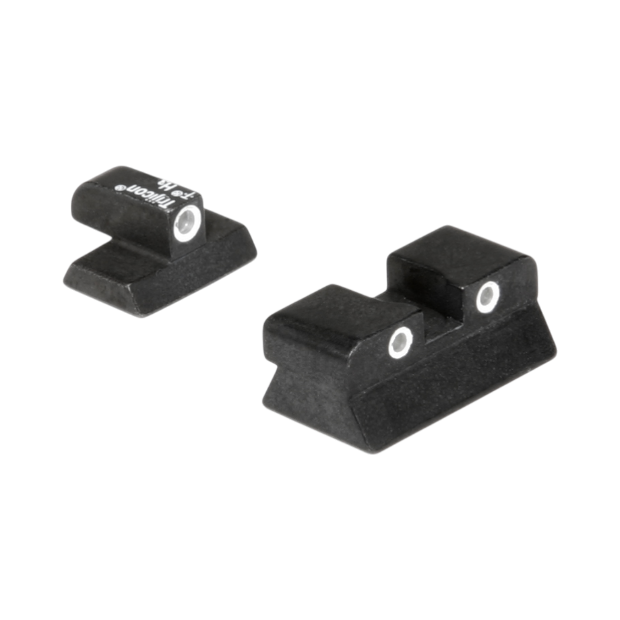 Trijicon Bright & Tough™ nakts redzamības tēmēkļu komplekts (W/W zaļš) Browning Hi-Power