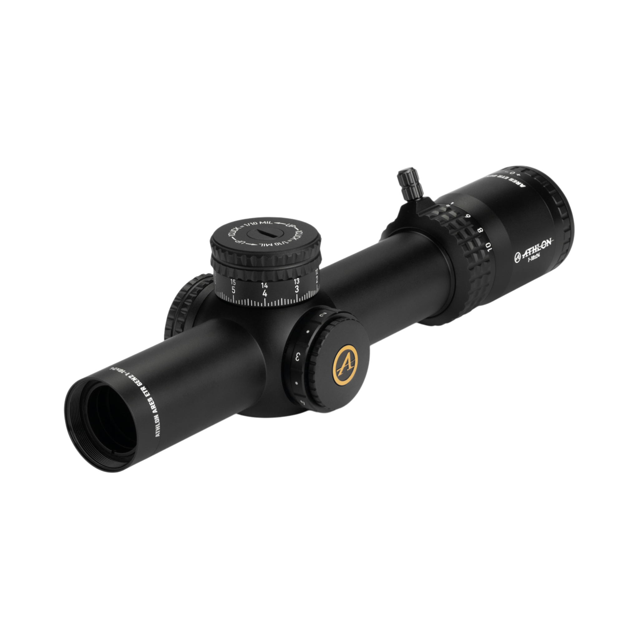 Athlon Ares ETR GEN2J UHD 1-10x24 ATMR3 FFP IR MIL Reticle (212110J)