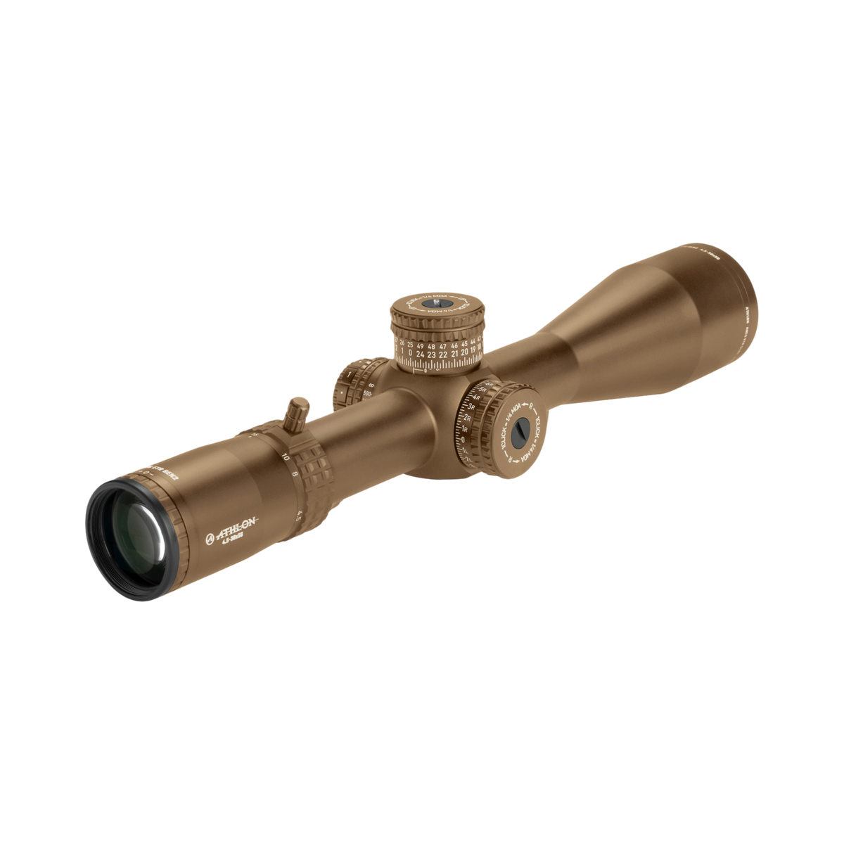 Athlon Optics Athlon Ares ETR GEN2J UHD 4.5-30x56 APLR12 FFP IR MOA Reticle (Brown) (212113BJ)