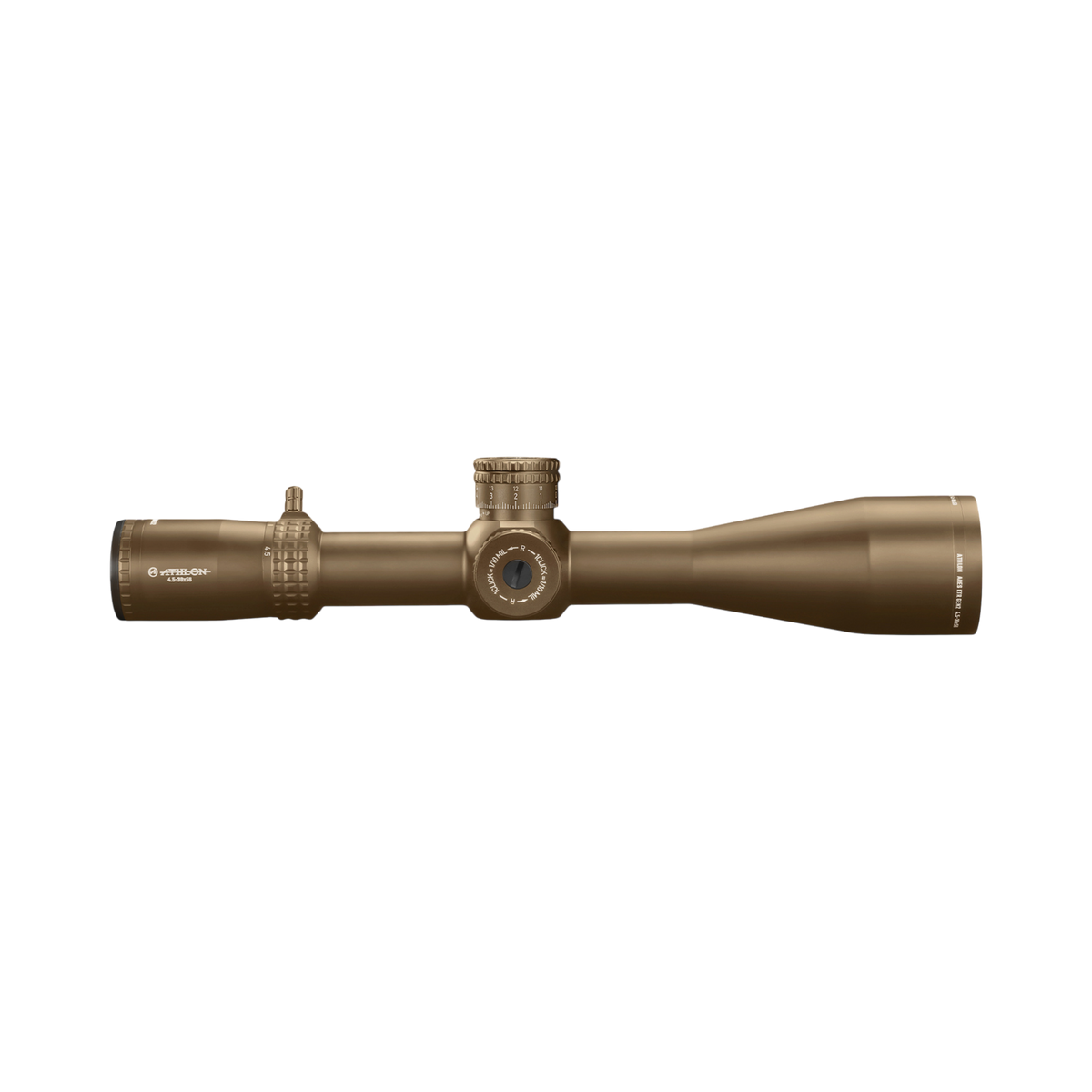 Athlon Optics Athlon Ares ETR GEN2J UHD 4.5-30x56 APRS12 FFP IR MIL Reticle (Brown) (212114BJ)