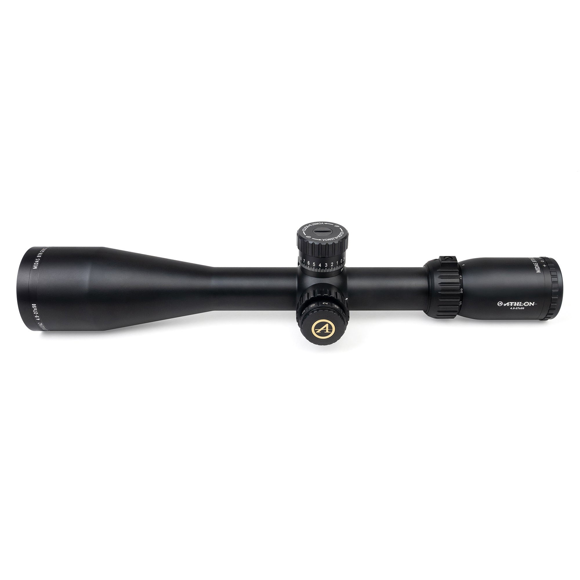 Athlon Midas BTR GEN2 HD 4.5-27x50 AHMR SFP IR MOA Reticle