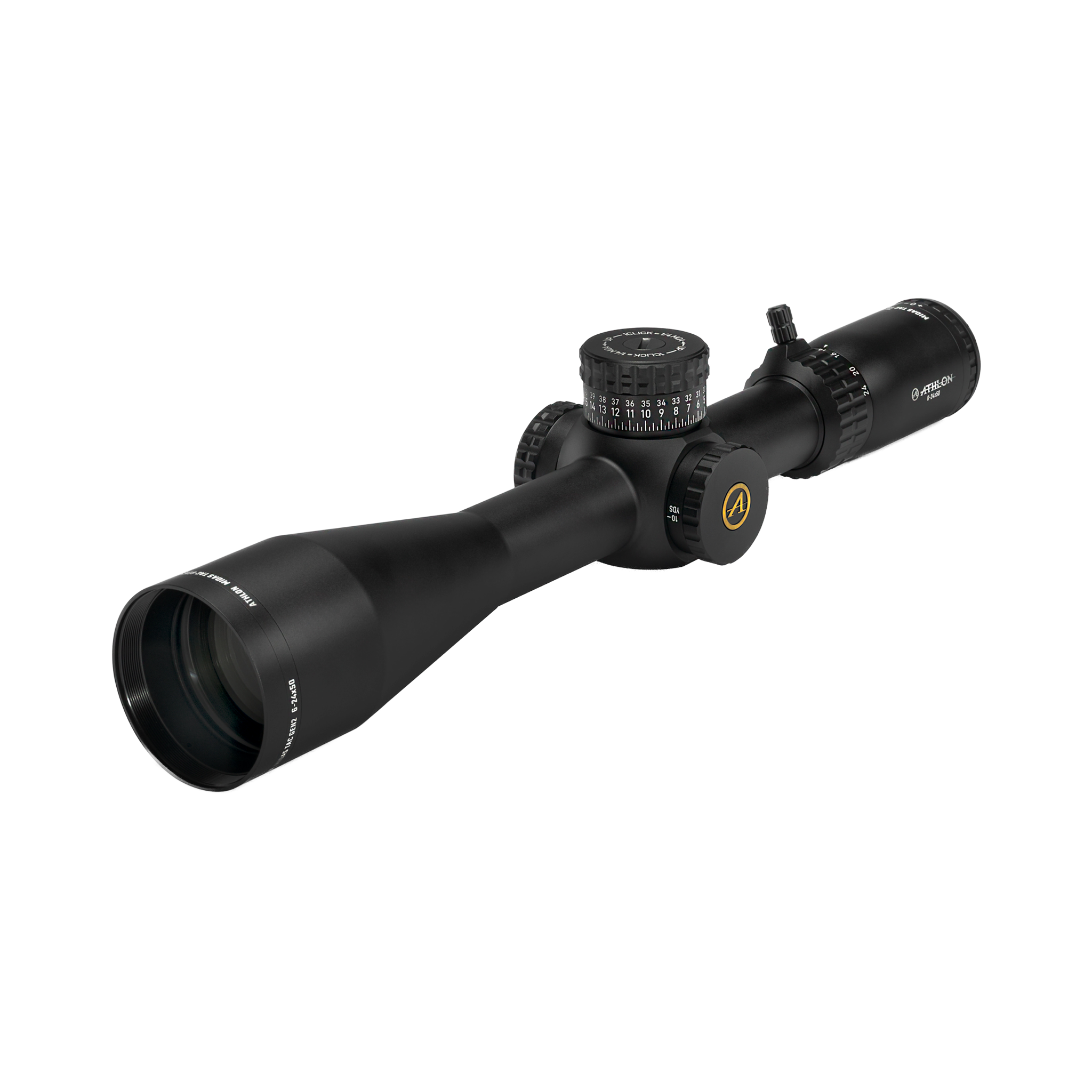 Athlon Midas TAC GEN2J HD 6-24x50 APLR15 FFP MOA Reticle