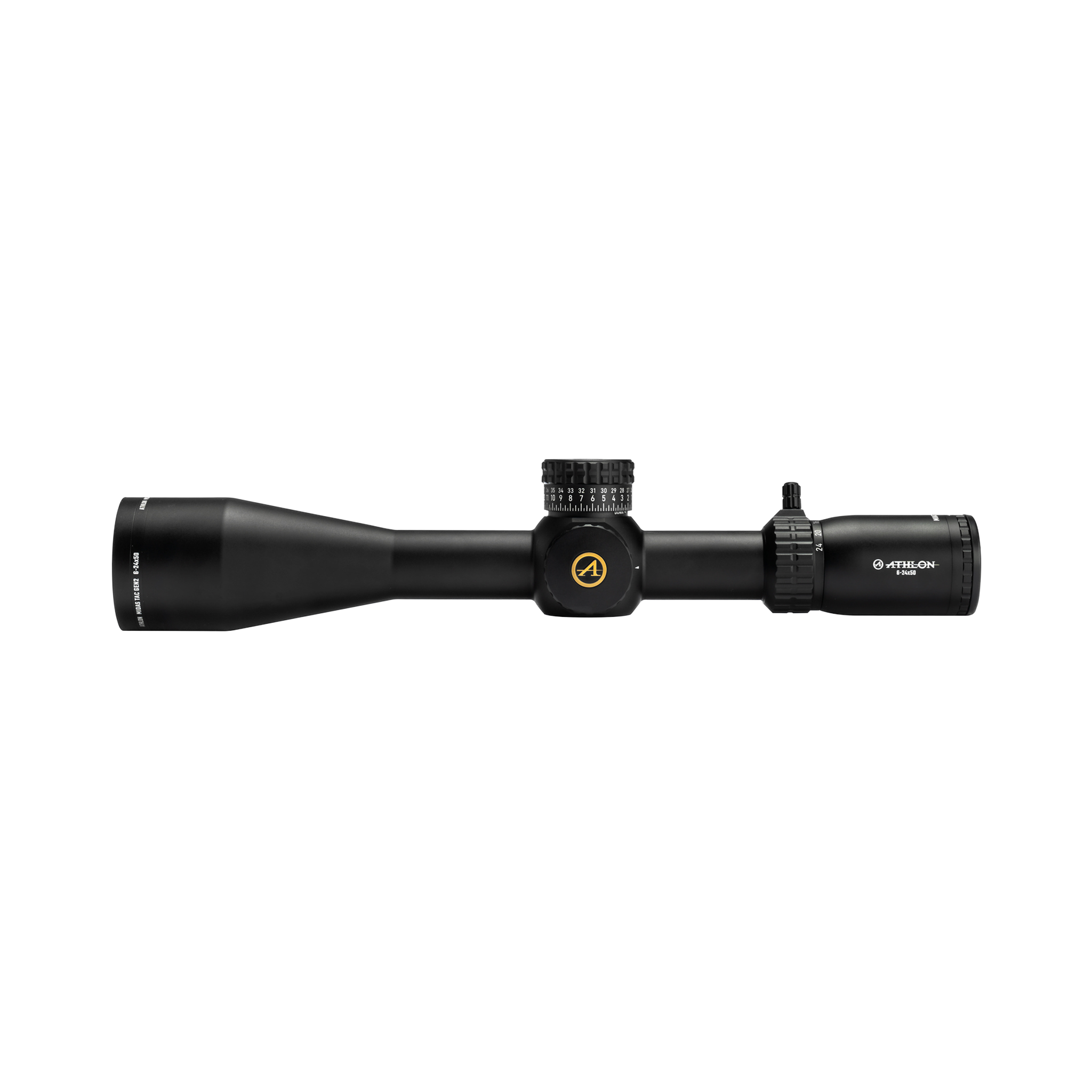 Athlon Midas TAC GEN2J HD 6-24x50 APLR15 FFP MOA Reticle