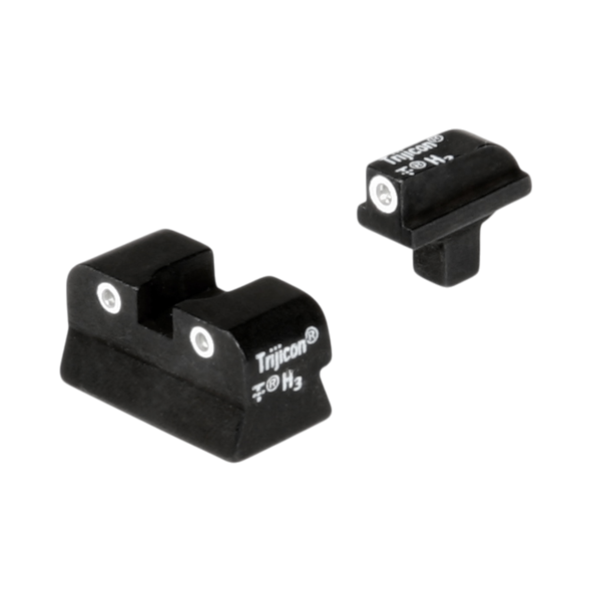 Trijicon Bright & Tough™ nakts redzamības tēmēkļu komplekts Colt ieročiem, .125 tang