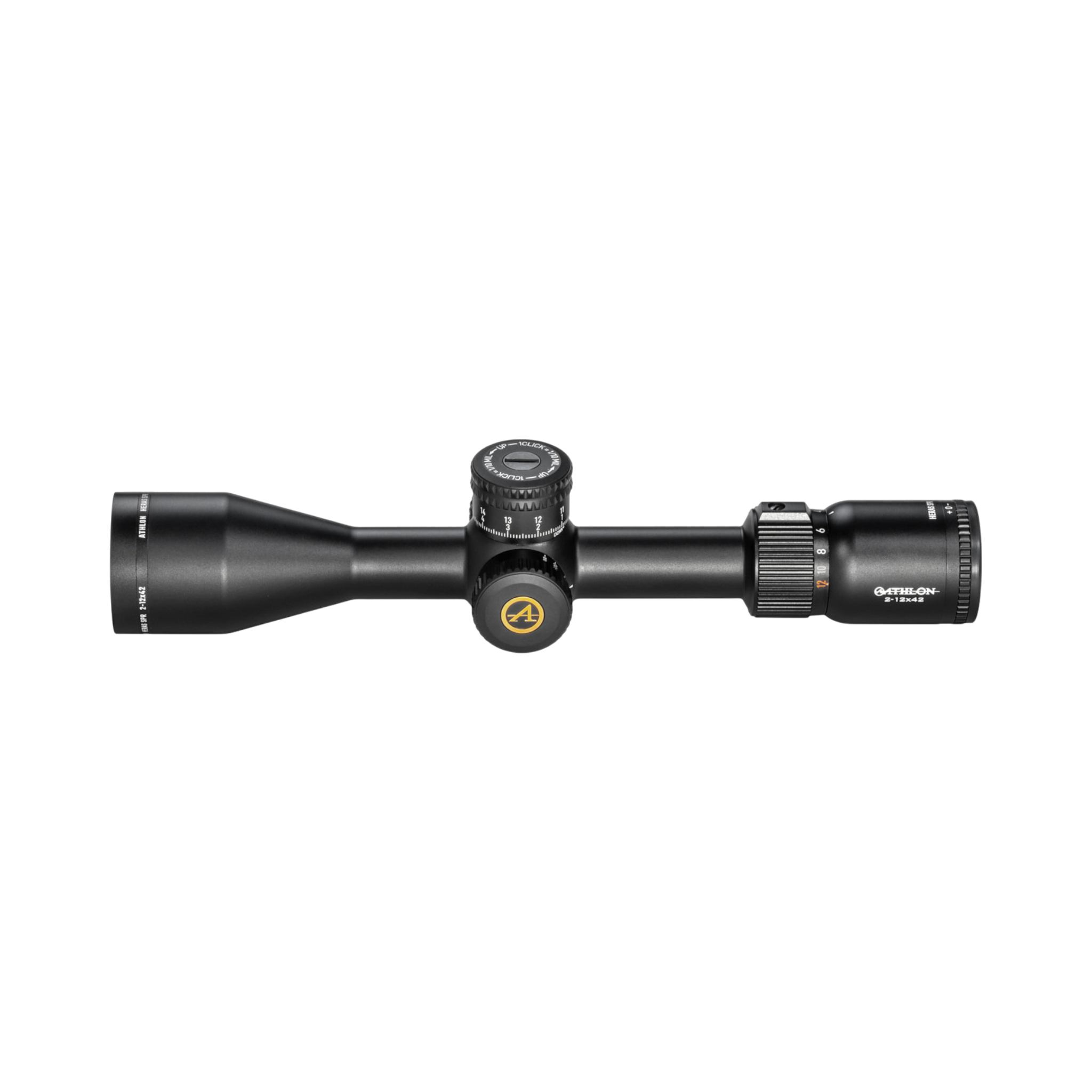 Athlon Heras SPR 2-12x42 Riflescope Side Focus 1 inch SFP AAGR1 MIL
