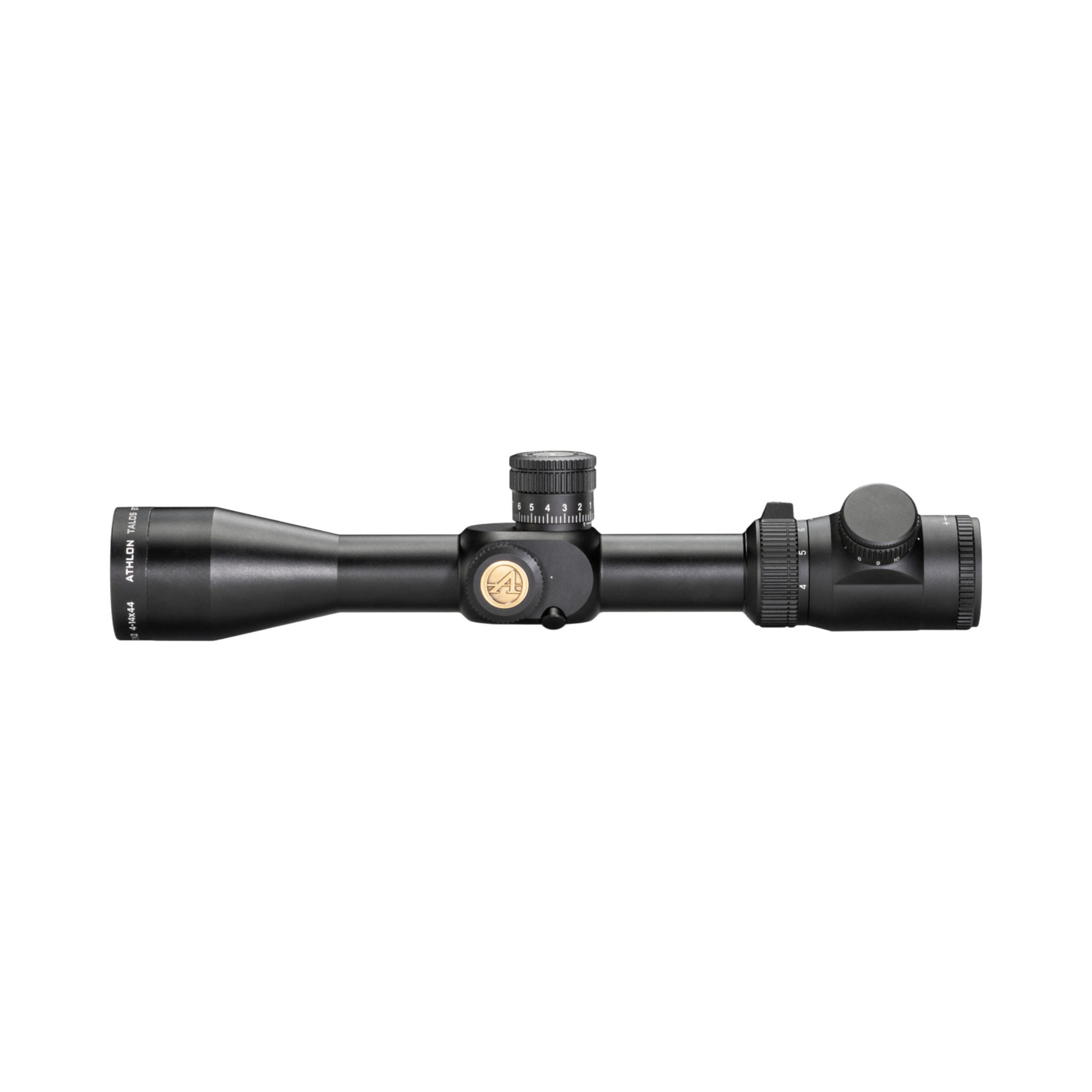 Athlon Talos BTR 4-14X44, GEN2 Direct Dial,Side Focus 30mm Tube FFP, APLR10 FFP IR-MOA