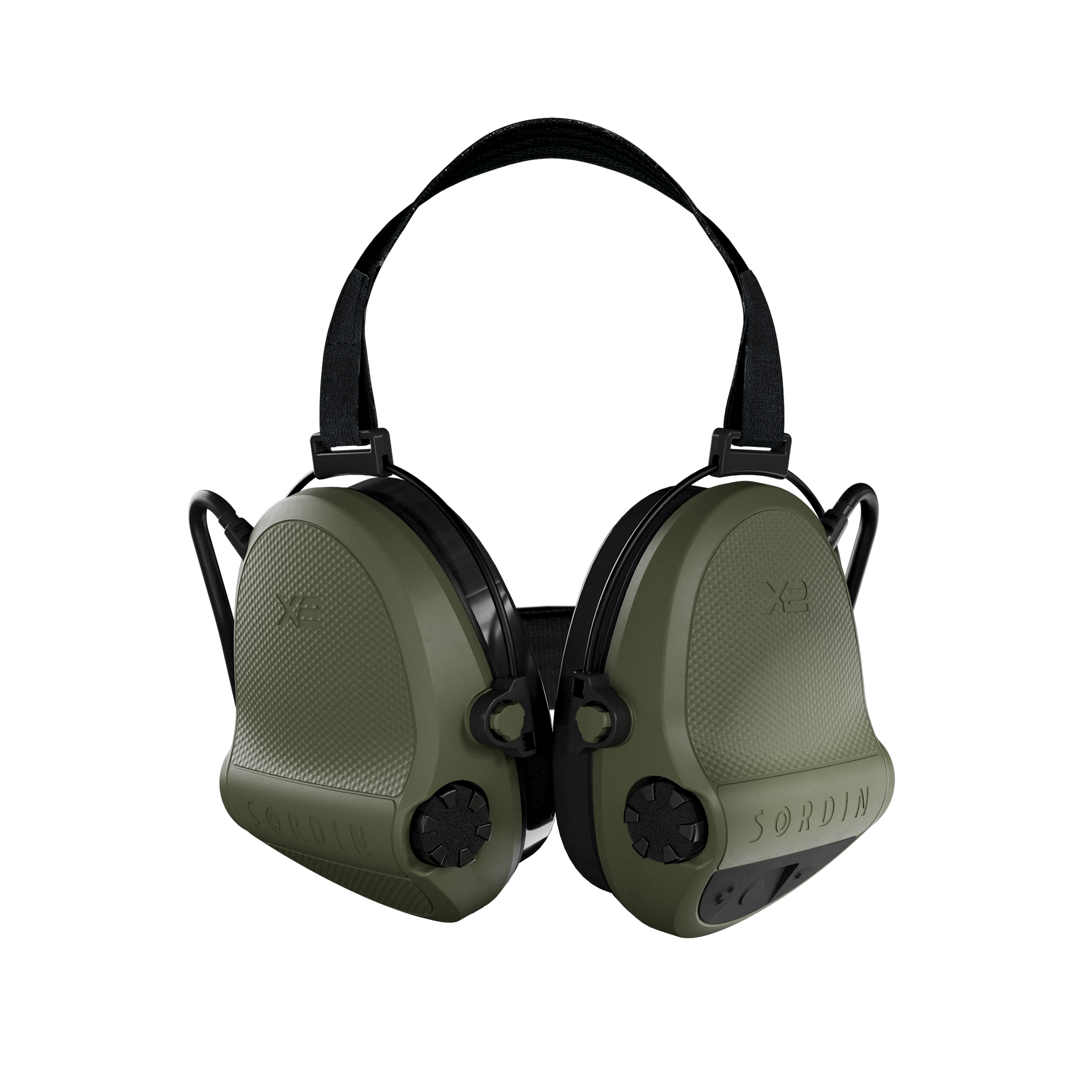 Sordin X2 Neckband Gel, Green