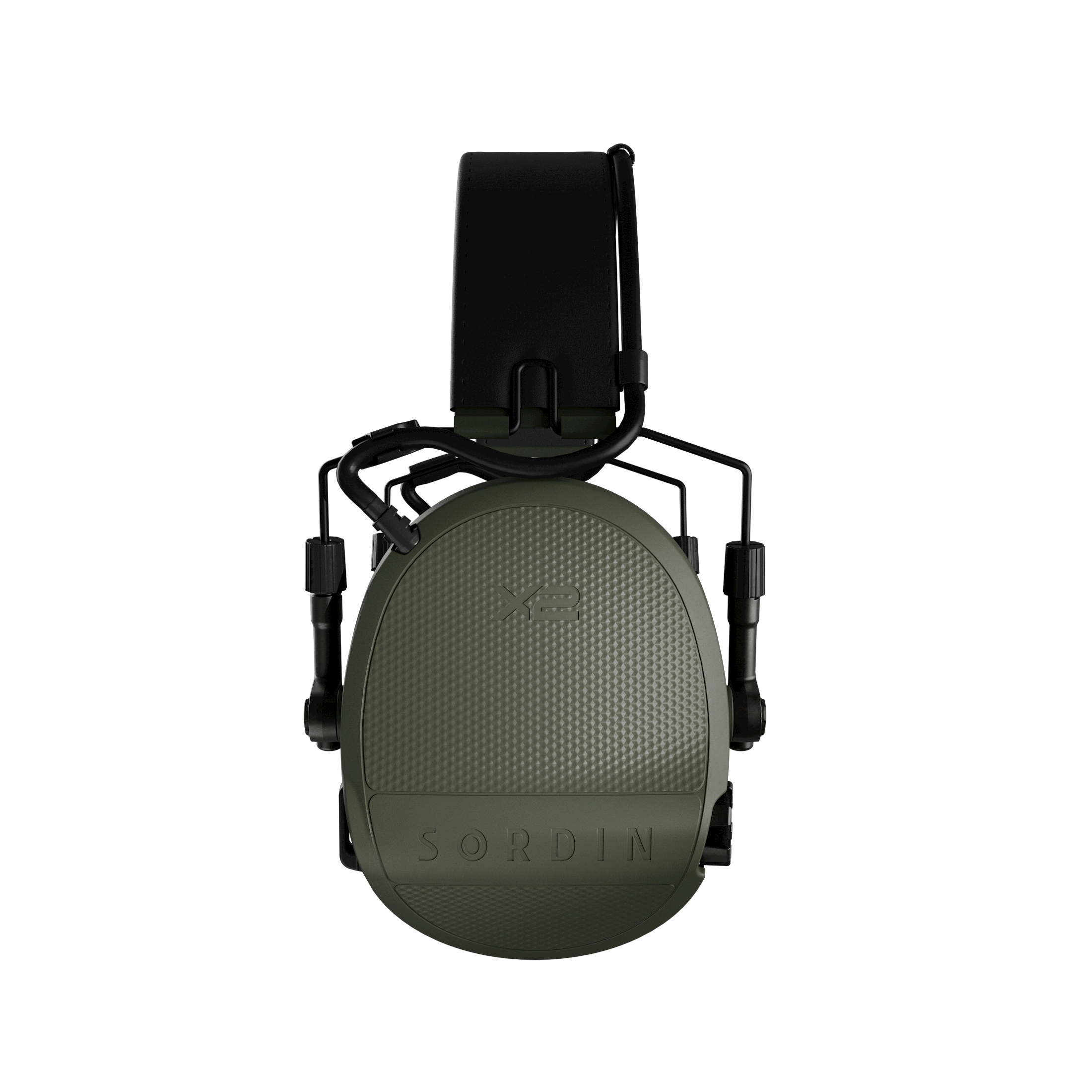 Sordin X2 Headband Leather Gel, Green