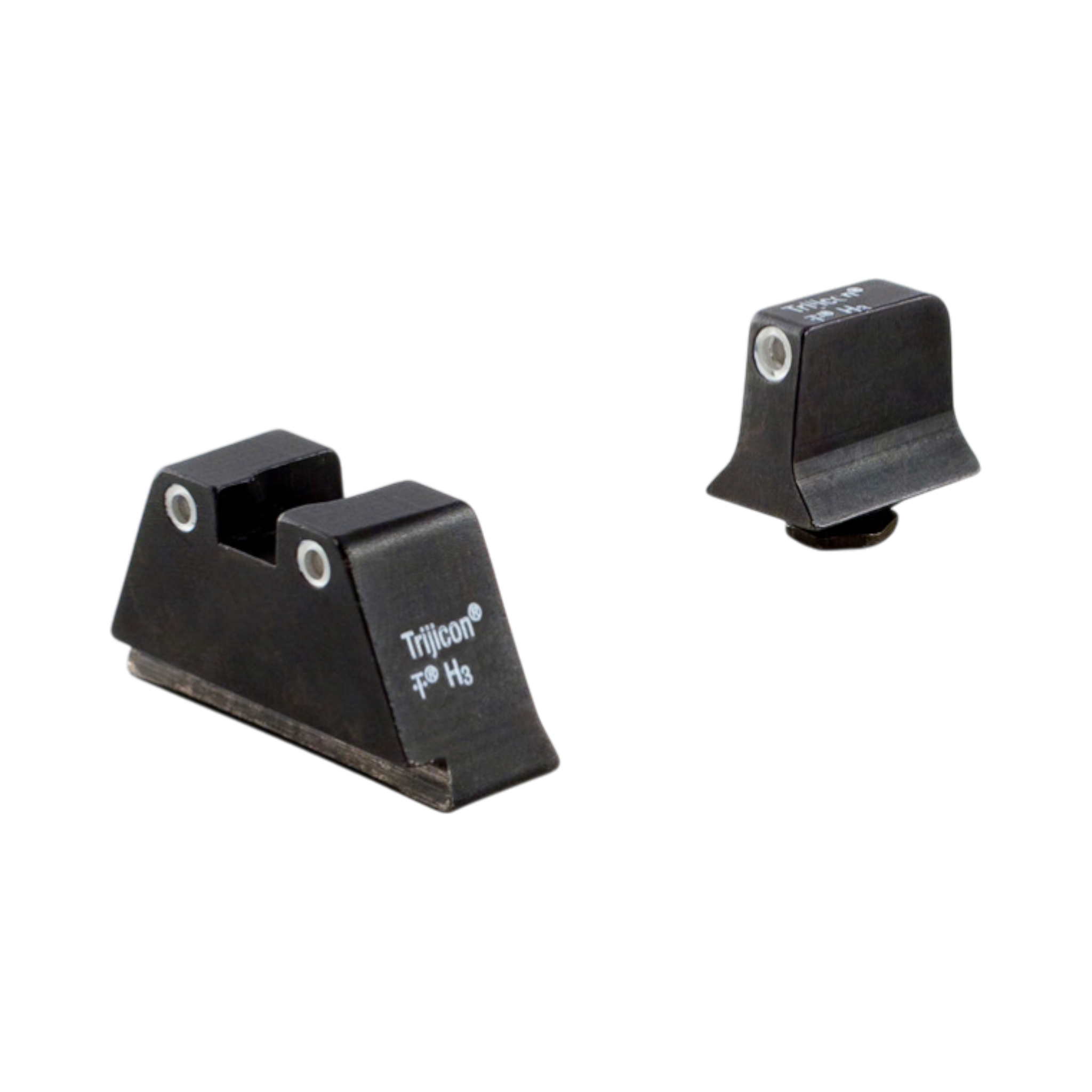 Trijicon® Suppressor/Optic Height Sight Set (W/W Green) for GLOCK® Large Frame (20, 21, 29-41)