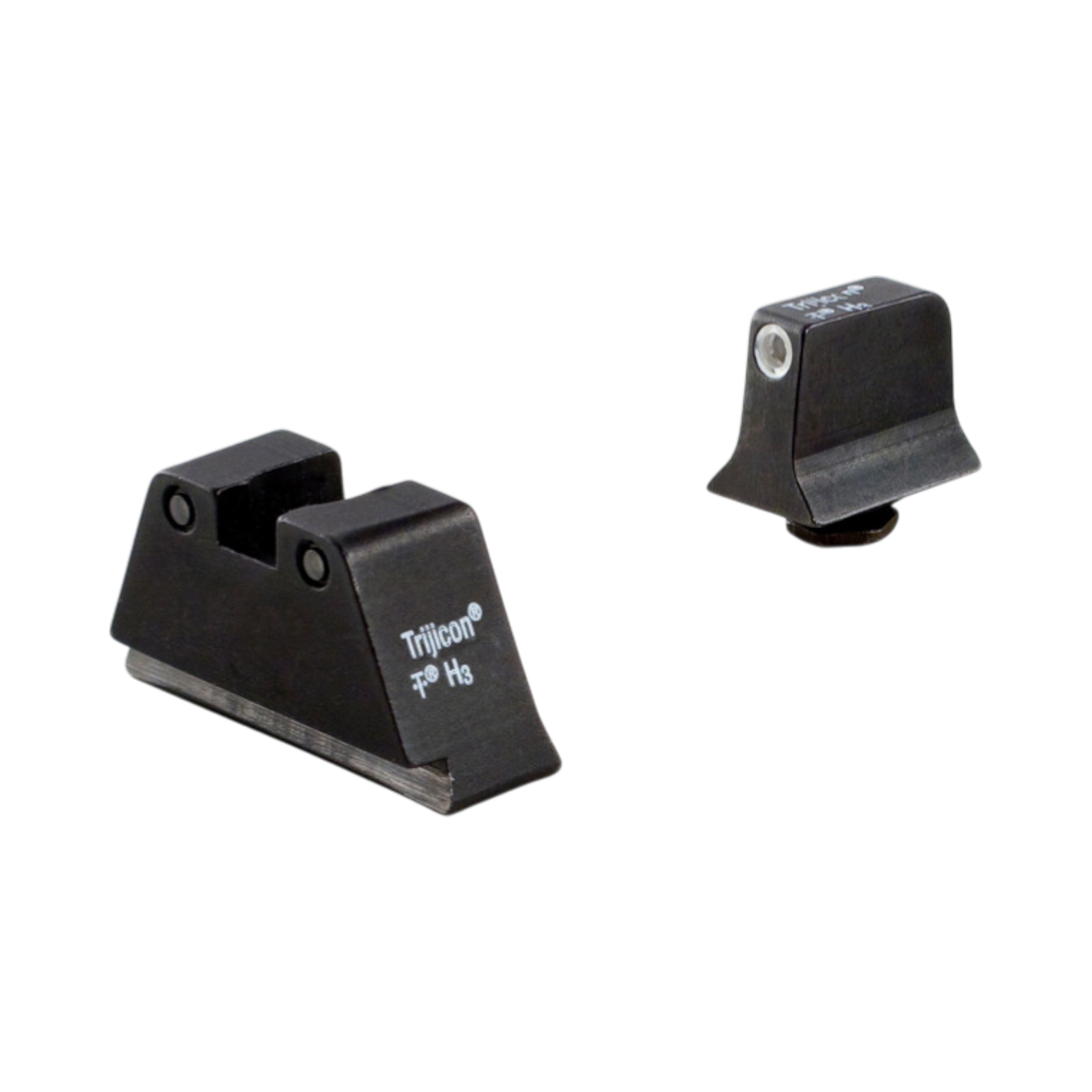 Trijicon® Suppressor/Optic Height Sight Set (W/B Green) for GLOCK® Large Frame (20, 21, 29-41)