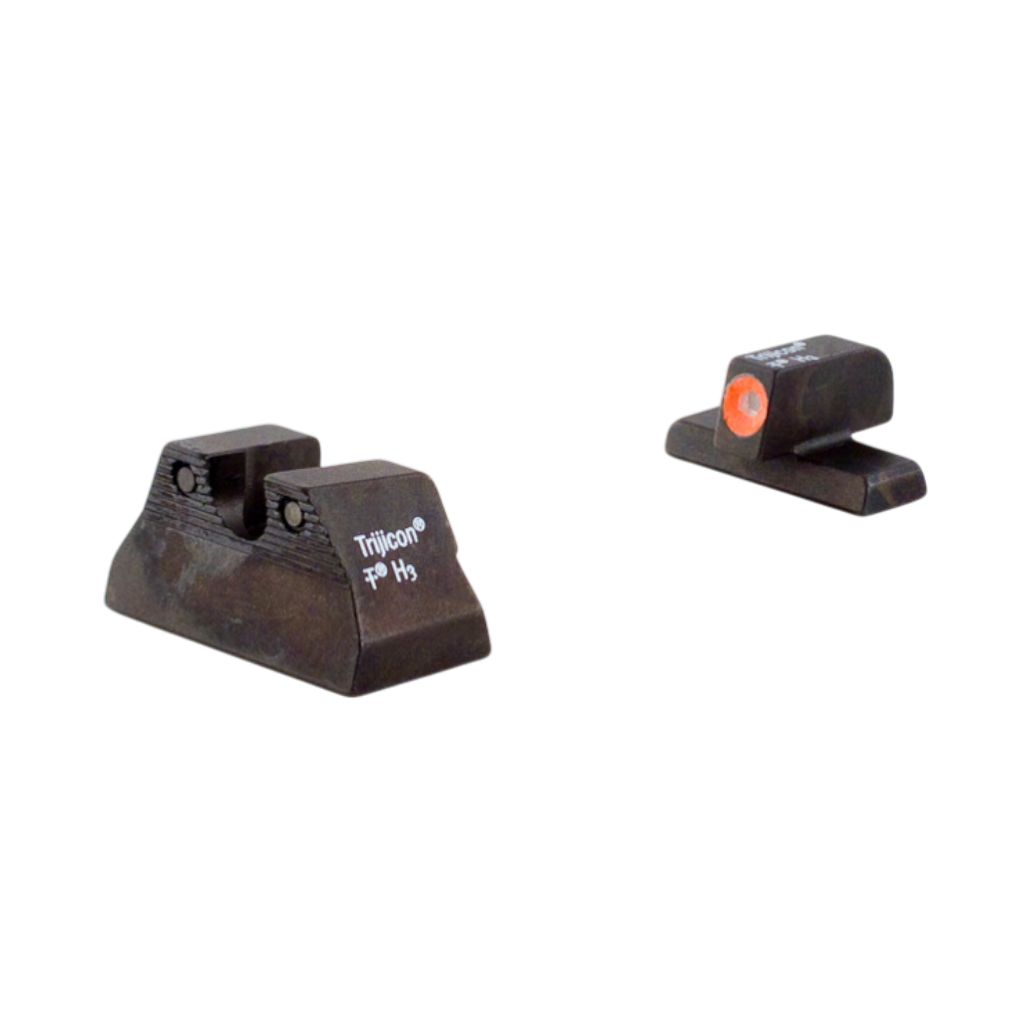 Trijicon HD™ nakts redzamības tēmēkļu komplekts H&K USP Compact – oranža priekšējā kontūra