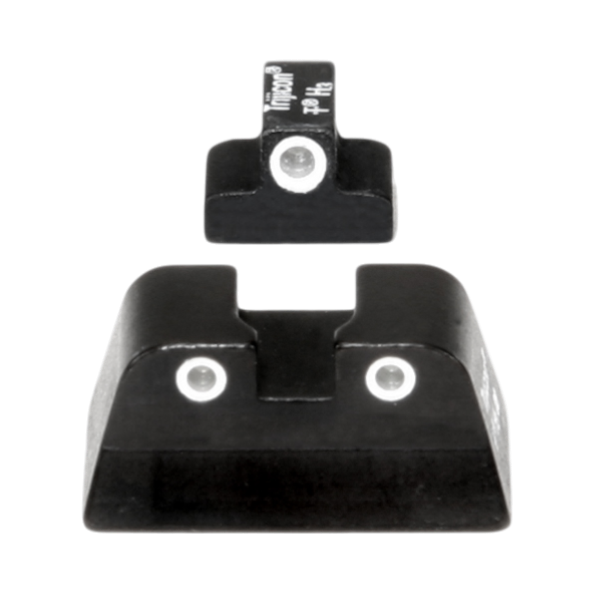 Trijicon Bright & Tough™ nakts redzamības tēmēkļu komplekts – fiksēts aizmugurējais tēmēklis – S&W 9 mm