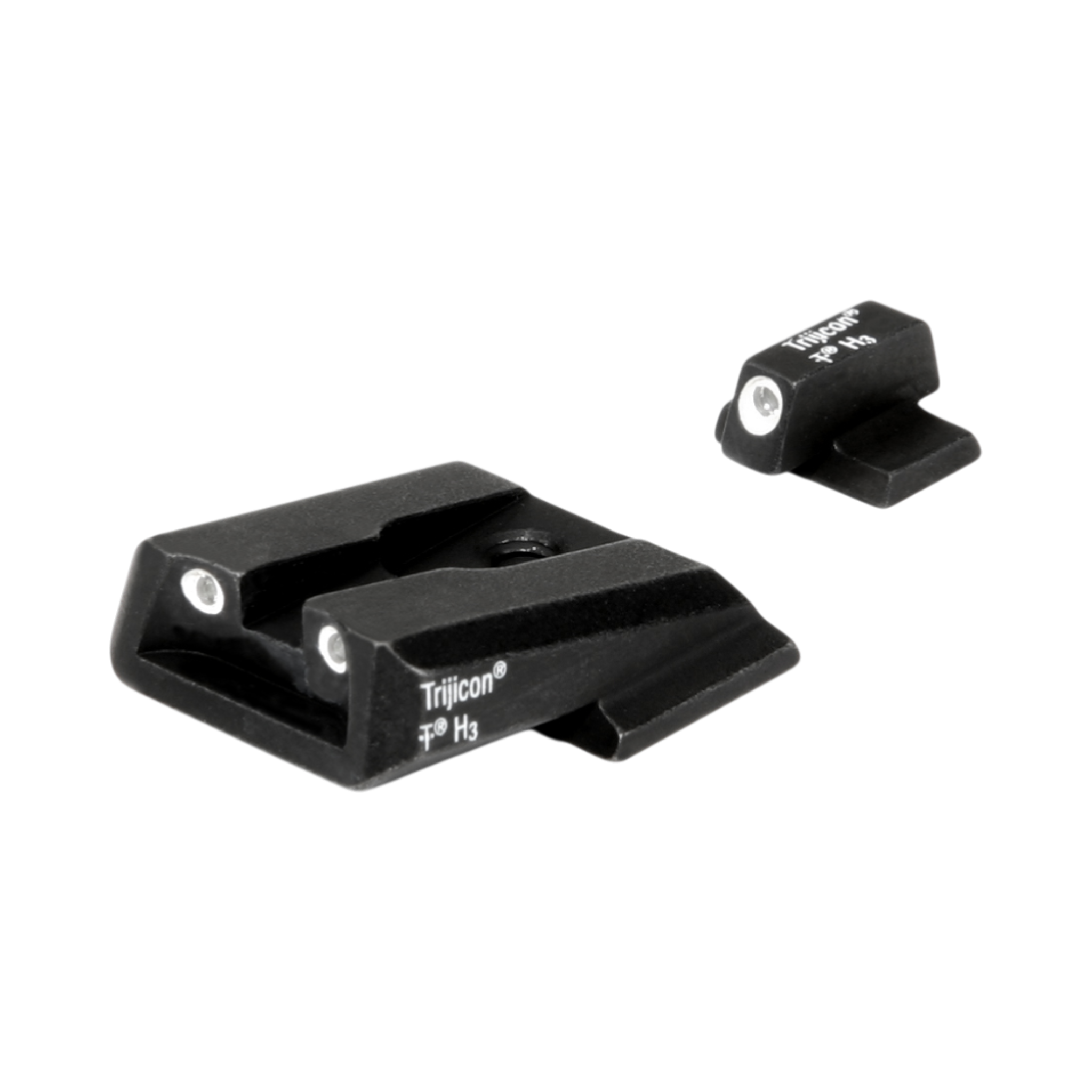 Trijicon Bright & Tough™ nakts redzamības tēmēkļu komplekts (W/W zaļš) Smith & Wesson M&P, SD9, SD40