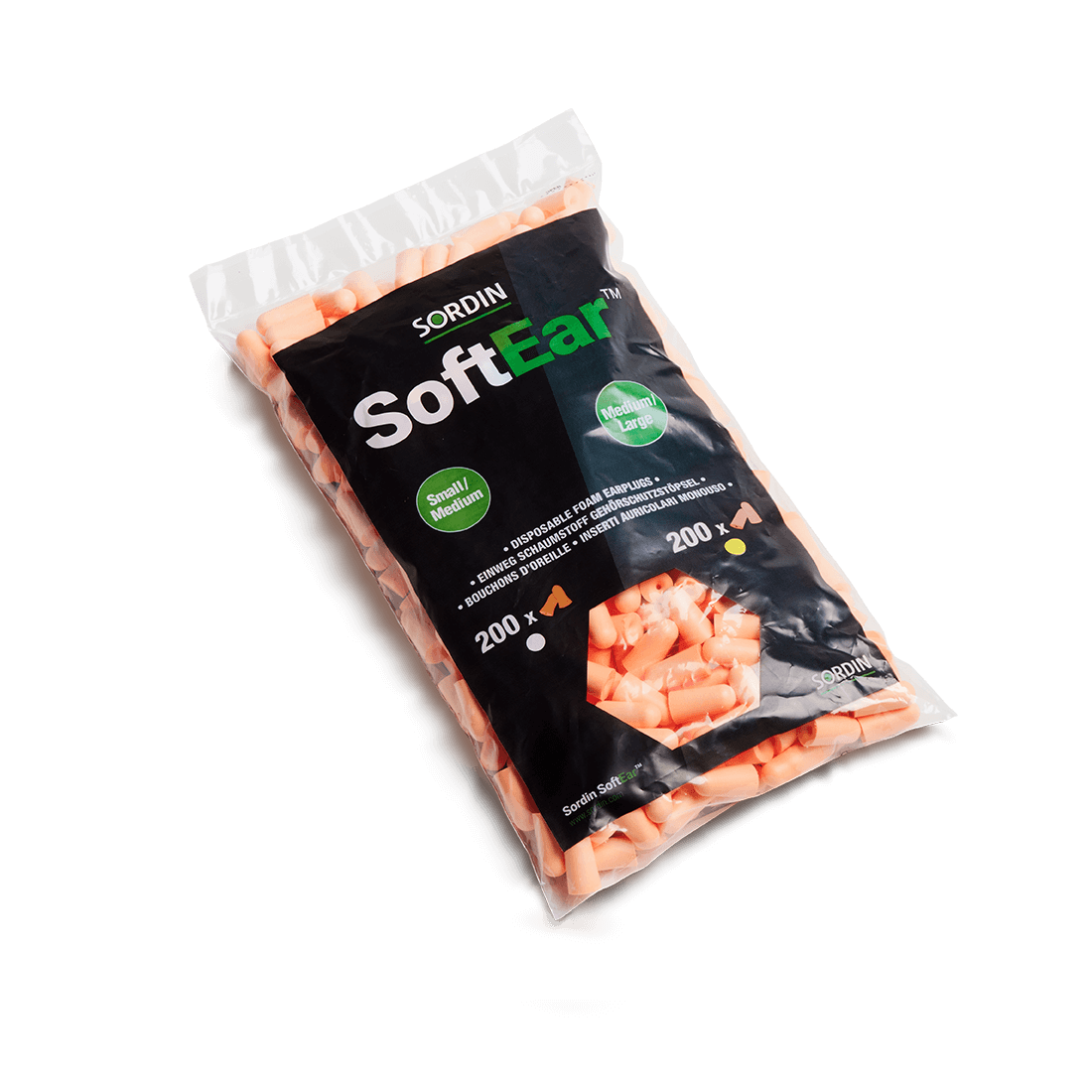 Sordin SoftEar Disposable Refil Peach (M/L) 200p (27151-06-S)