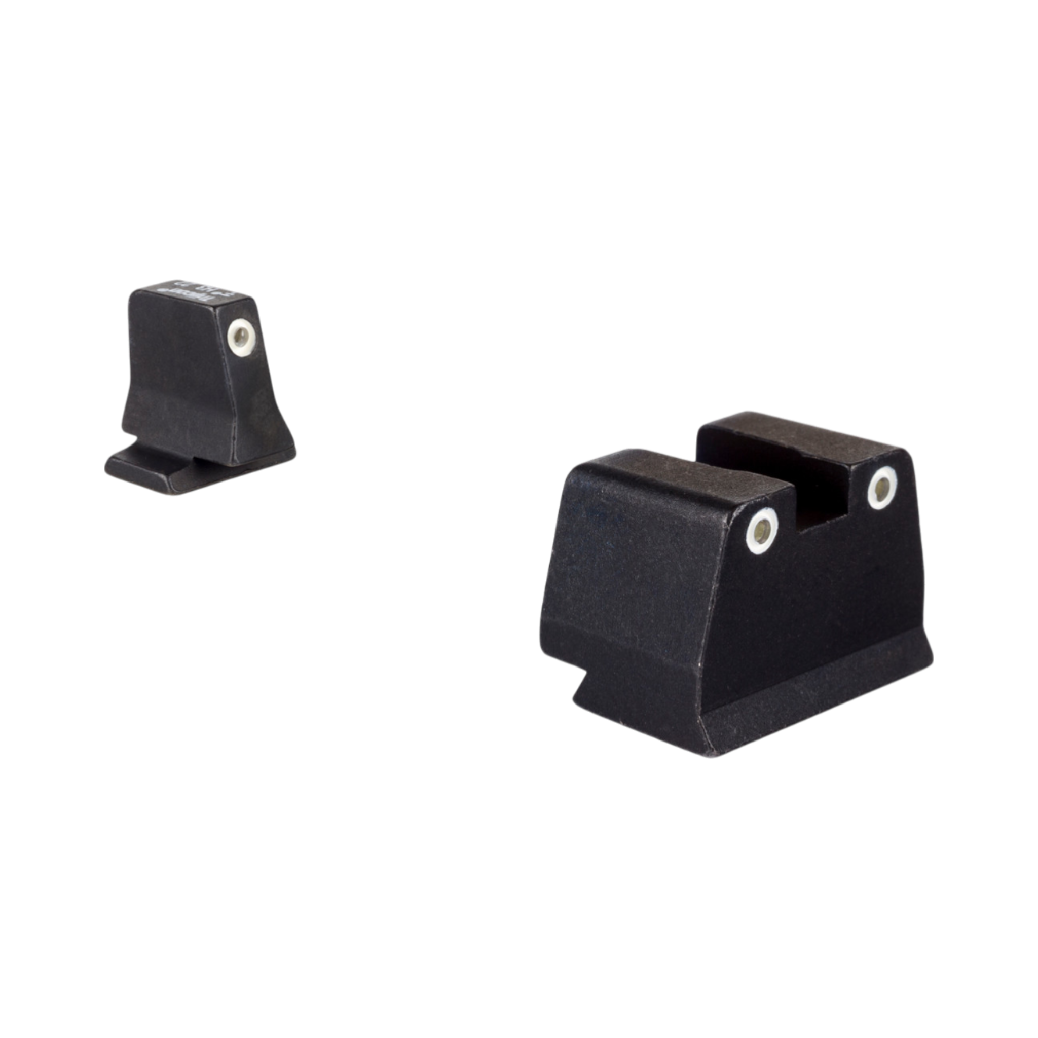 Trijicon® Suppressor/Optic Height Sight Set w/ White Front/White Rear & Green Lamps - for FN .45