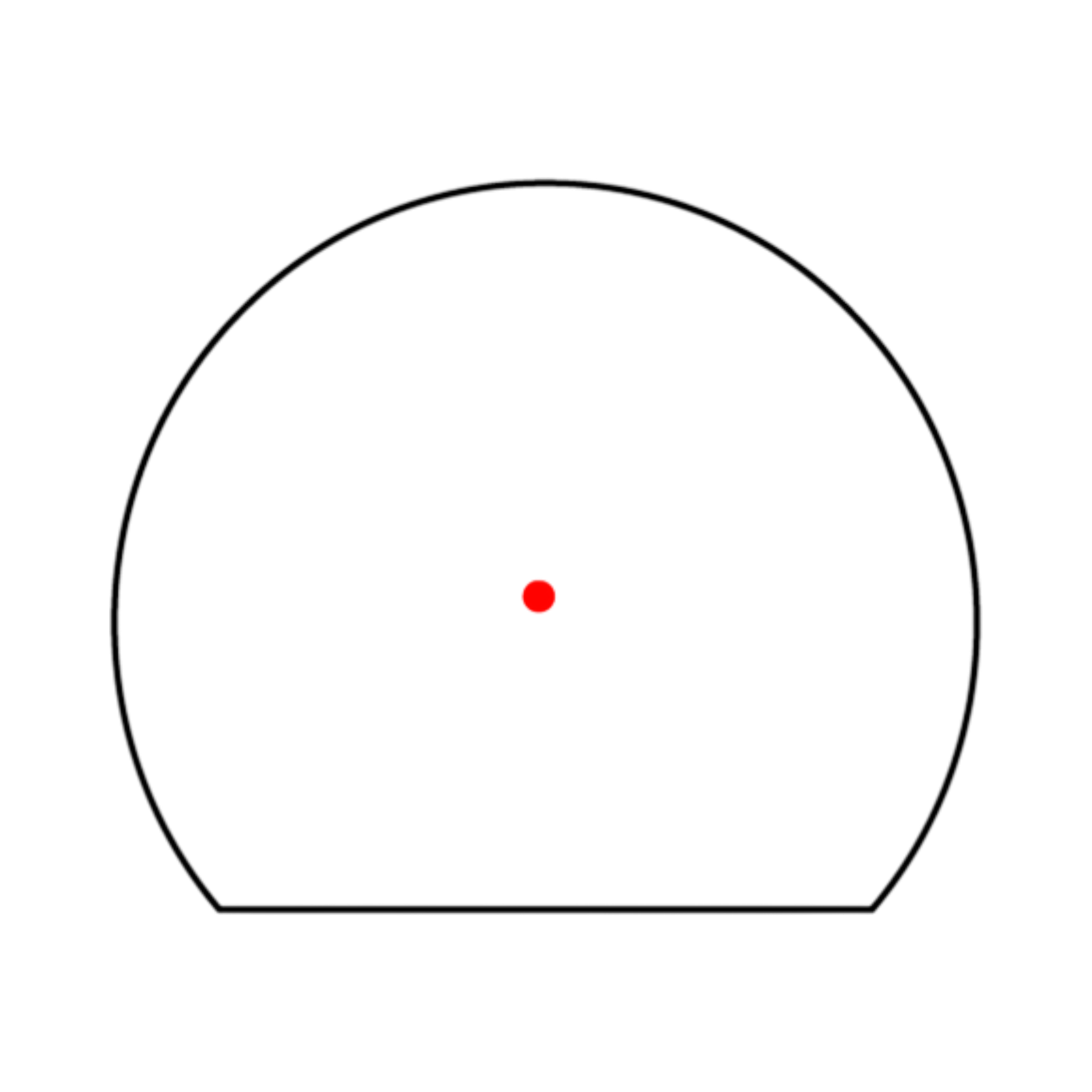 Trijicon SRO® regulējams LED tēmēklis ar 2,5 MOA sarkanu punktu