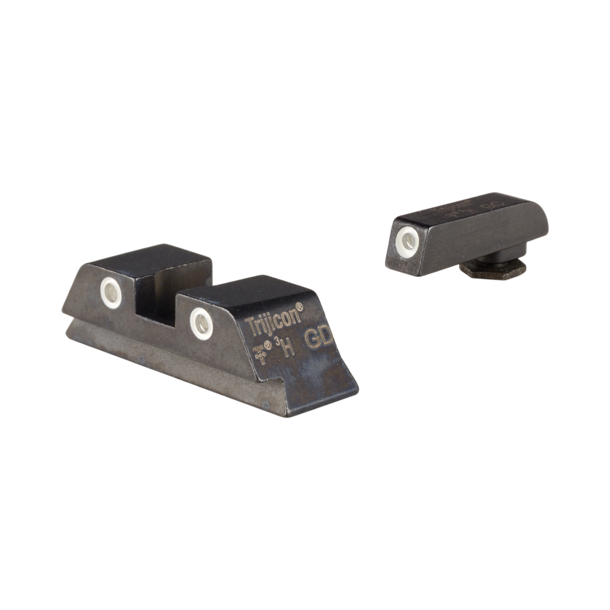 Trijicon Bright & Tough™ Night Sight Set (W/O Grn/Yel (F/R)) for GLOCK® Large Frame (20, 21, 29-41))