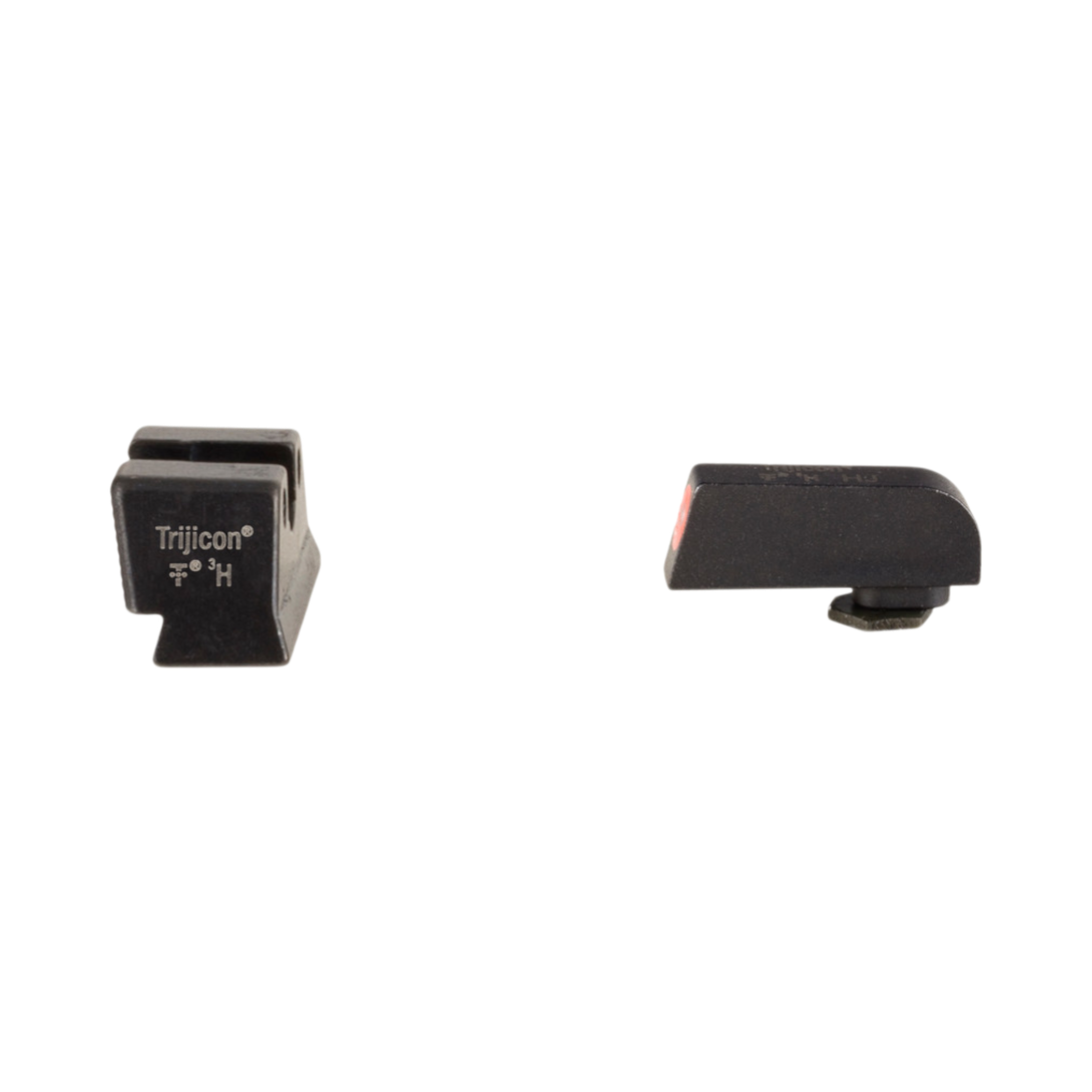 Trijicon HD™ Night Sight Set MOS Fit Rear— Orange Front Outline for Glock® Std Frame (17, 19, 22-39)