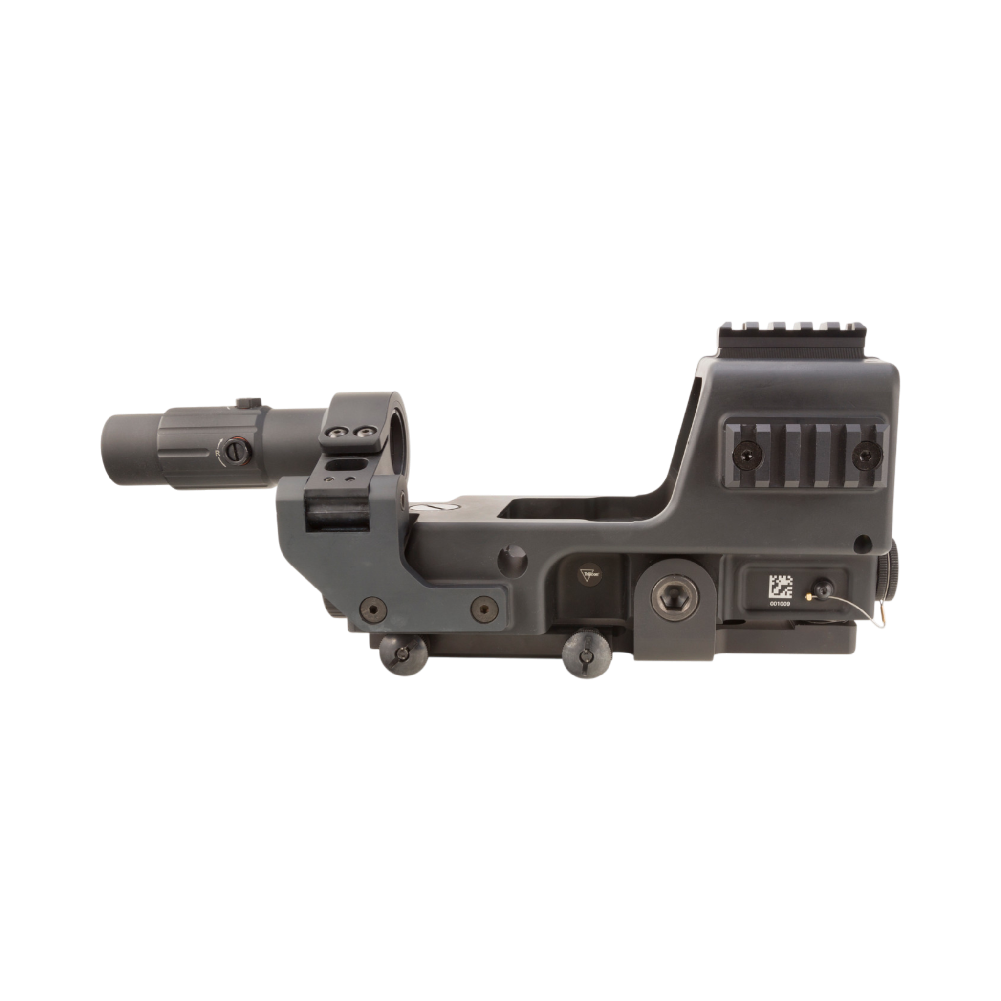 Trijicon MGRS® with 3x24 Magnifier — Red 35 MOA Seg. Circle 3.0 MOA Dot; M2/M240