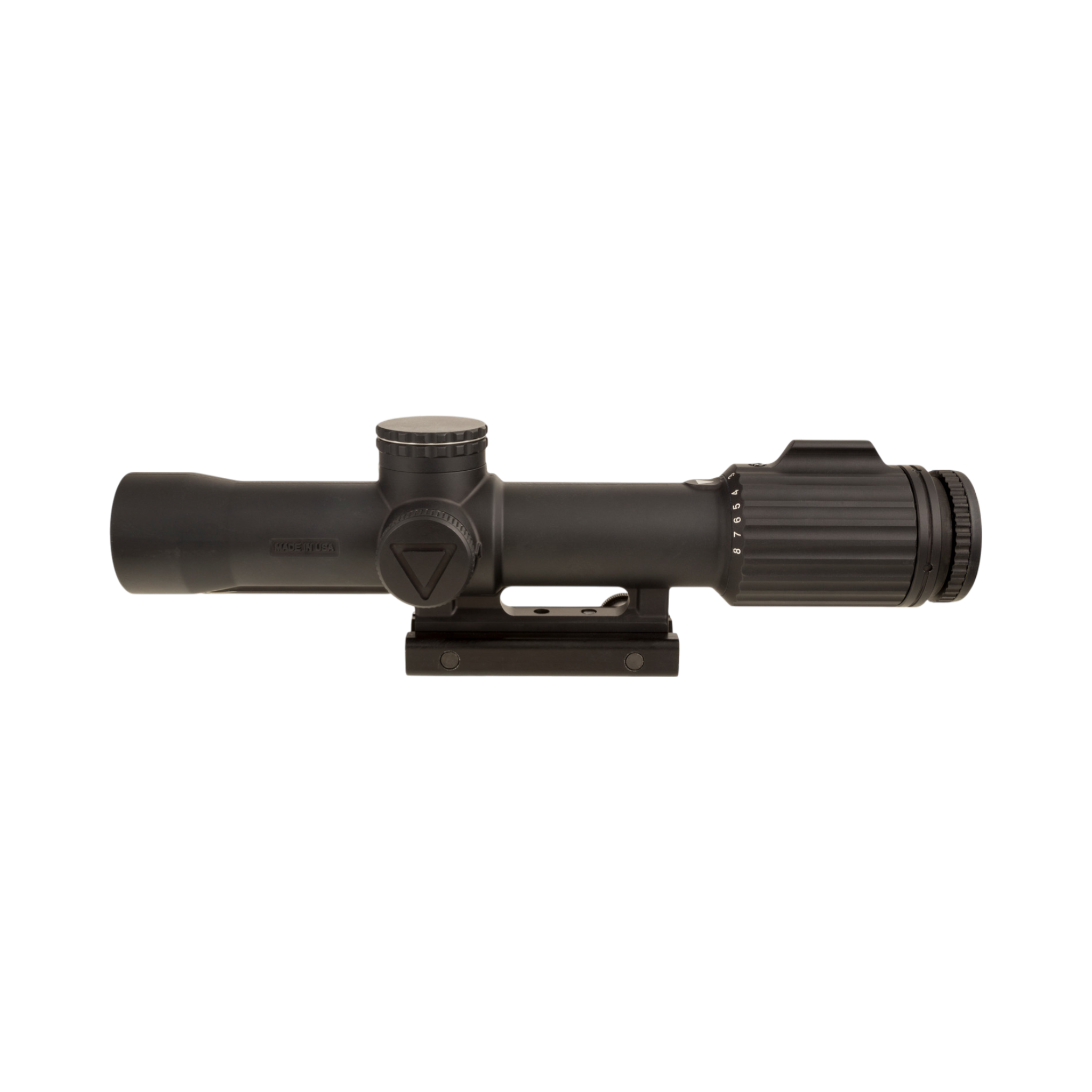 VCOG® 1-8x28 Riflescope, Red MOA Crosshair Dot Reticle w/ Thumbscrew Mount