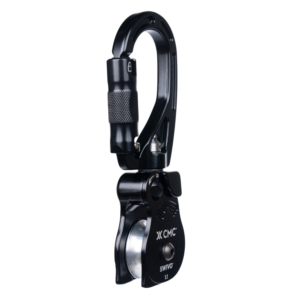 CMC Pulley, SWIVO 1.1", PMP, Single