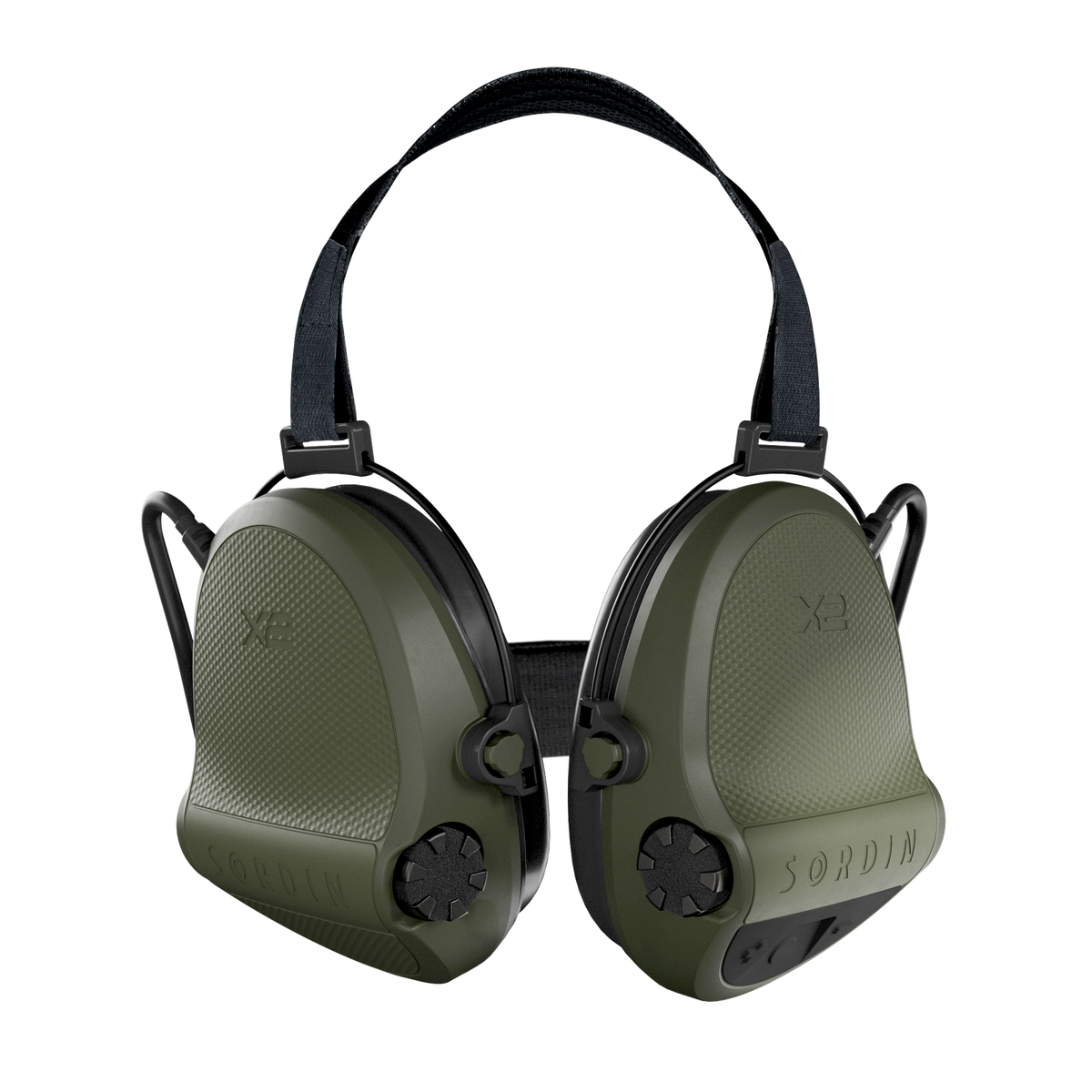 Sordin Supreme X2 BT Green Neckband Memory Foam (302006-20P)
