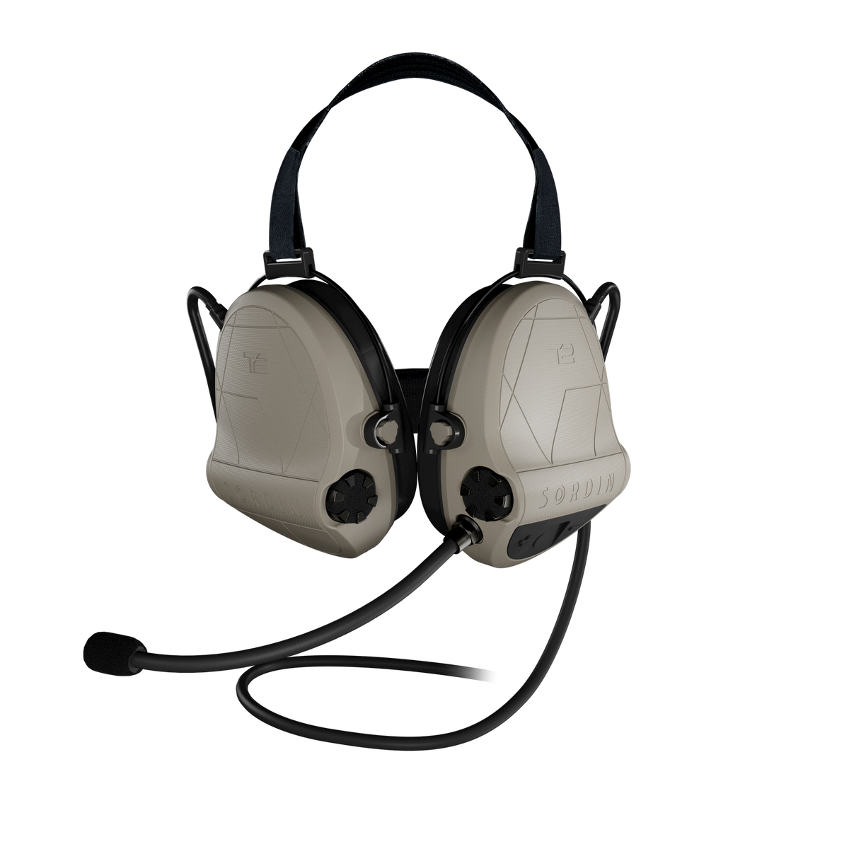 Sordin Supreme T2 CC Dual Tan Neckband Memory Foam (304305-20P)
