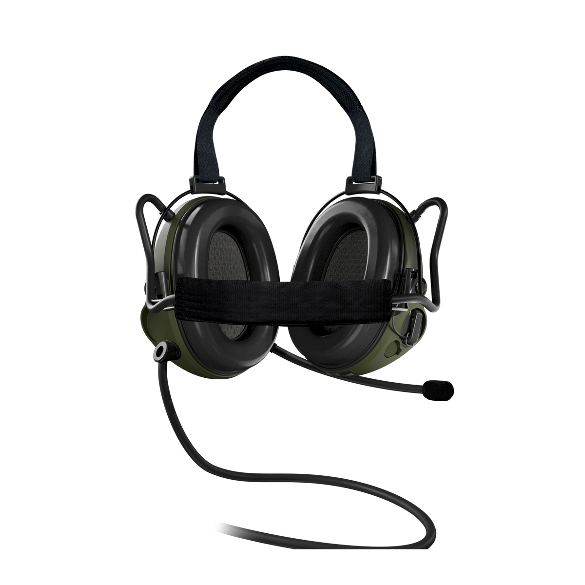 Sordin Supreme T2 CC Dual Green Neckband Memory Foam (304306-20P)