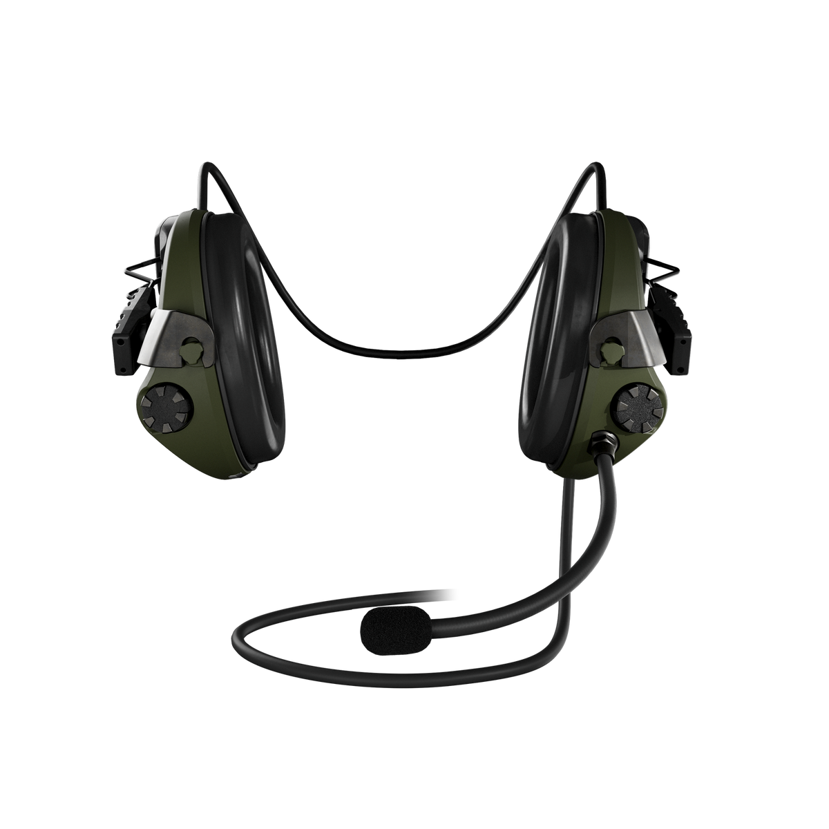 Sordin Supreme T2 CC Dual Green RARC Helmet Memory Foam (304306-31P)
