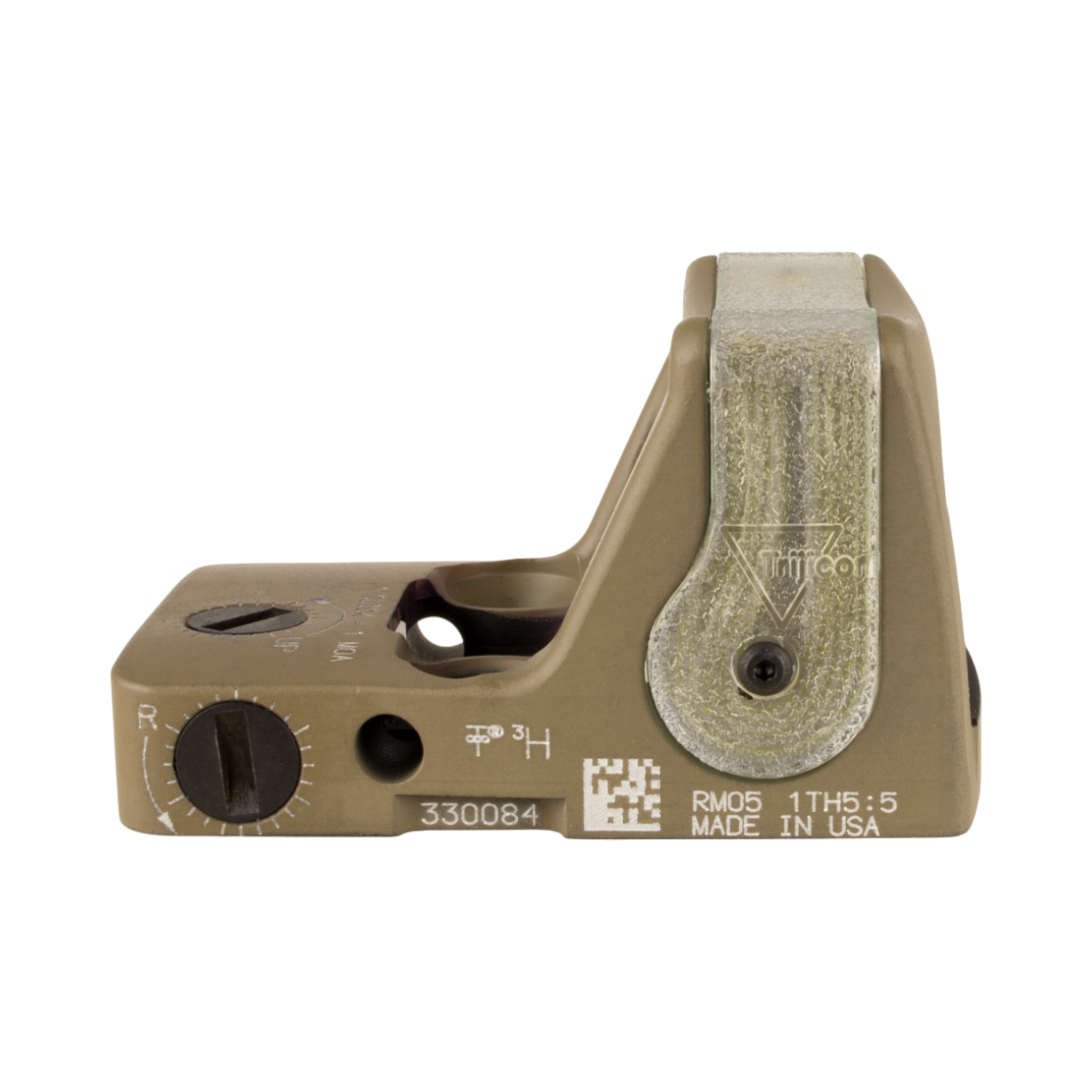 Trijicon RMR® Dual Illuminated Sight - 9.0 MOA Amber Dot-CK-FDE
