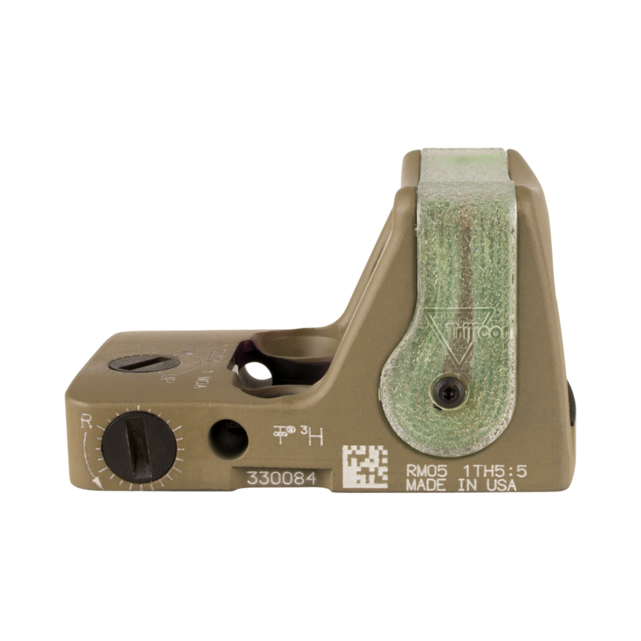 Trijicon RMR® Dual Illuminated Sight - 9.0 MOA Green Dot-CK FDE