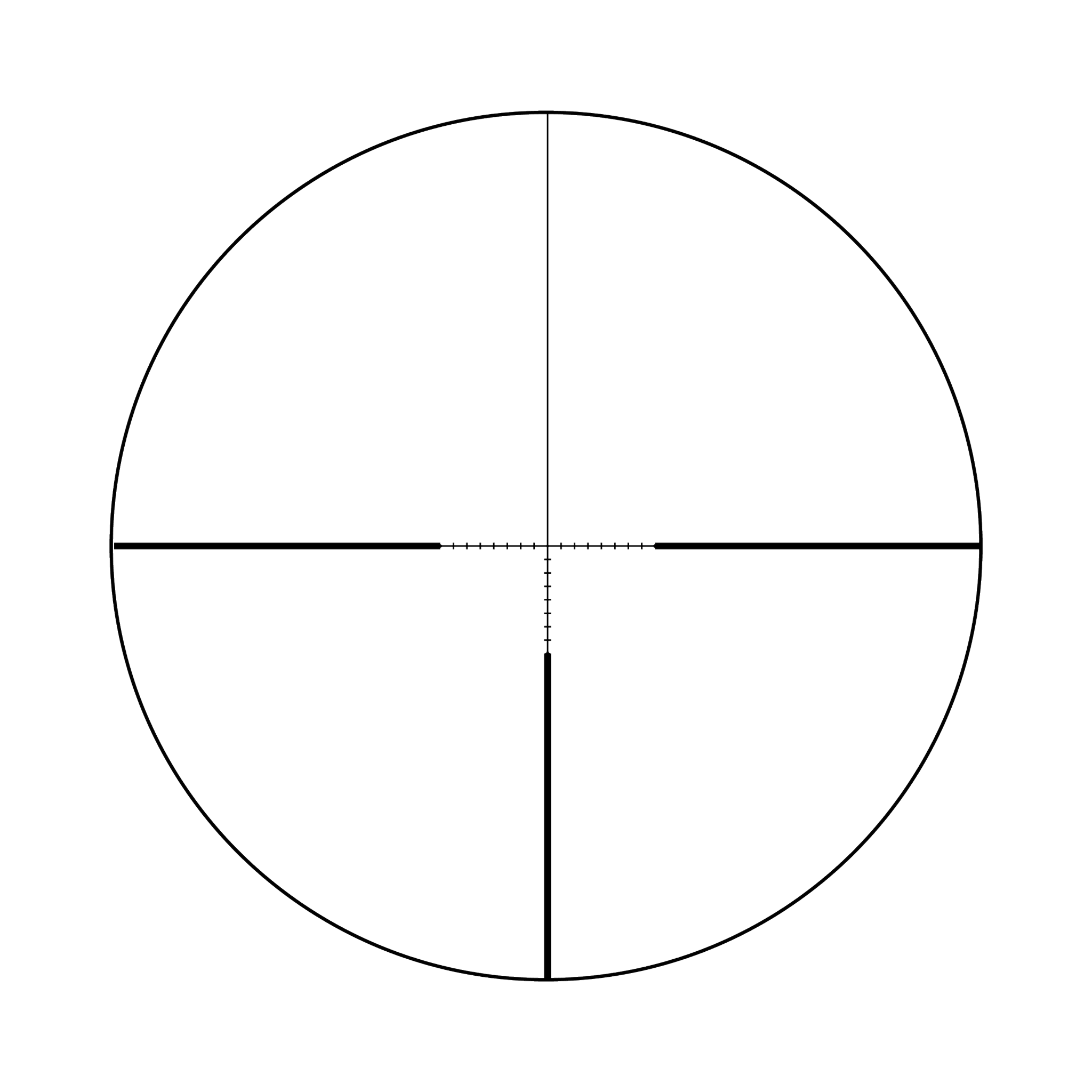 Ascent® 3-12x40 optiskais tēmēklis ar BDC mērķa fiksatoriem, 30 mm, matēti melns, regulatori ar aizsargvāciņiem