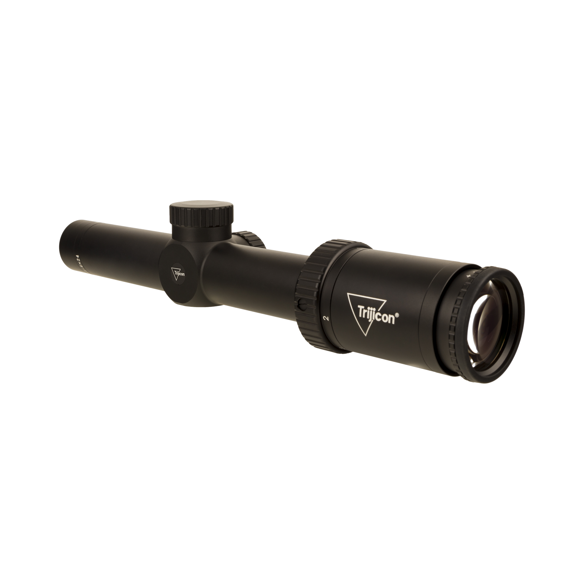 Huron® 1-4x24 optiskais tēmēklis BDC Hunter Holds, 30 mm, satīna melns, regulatori ar aizsargvāciņiem