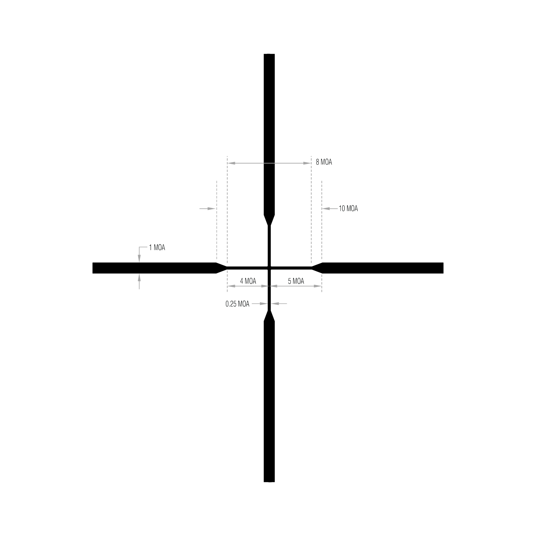 Huron® 3-9x40 optiskais tēmēklis ar standarta Duplex tīklu, 1 collas caurule, satīna melnā krāsā, regulatori ar aizsargvāciņiem
