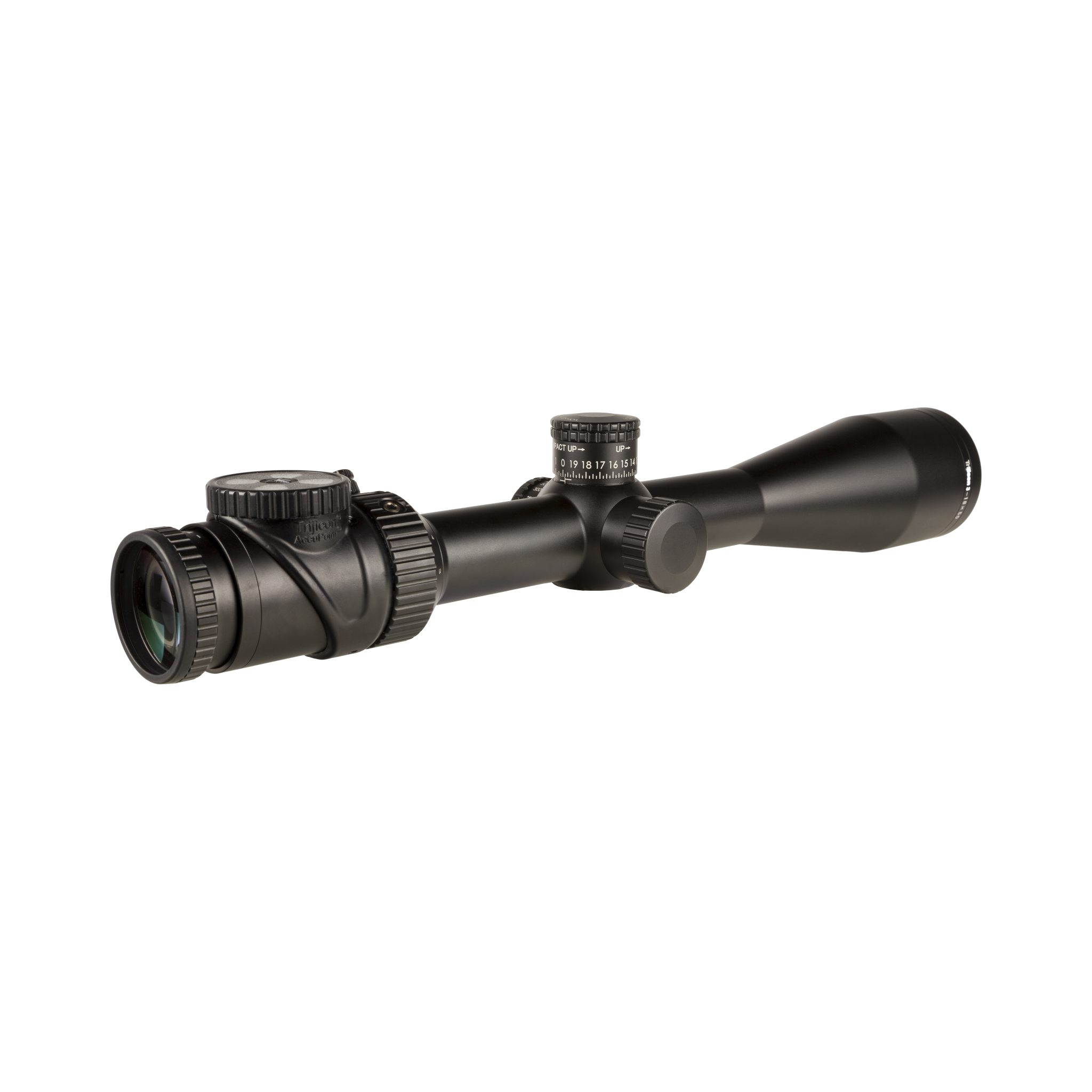 AccuPoint® 3-18x50 MOA attāluma mērīšanas tēmēklis ar zaļu punktu, 30 mm, satīna melns, atklāts EL ar RTZ