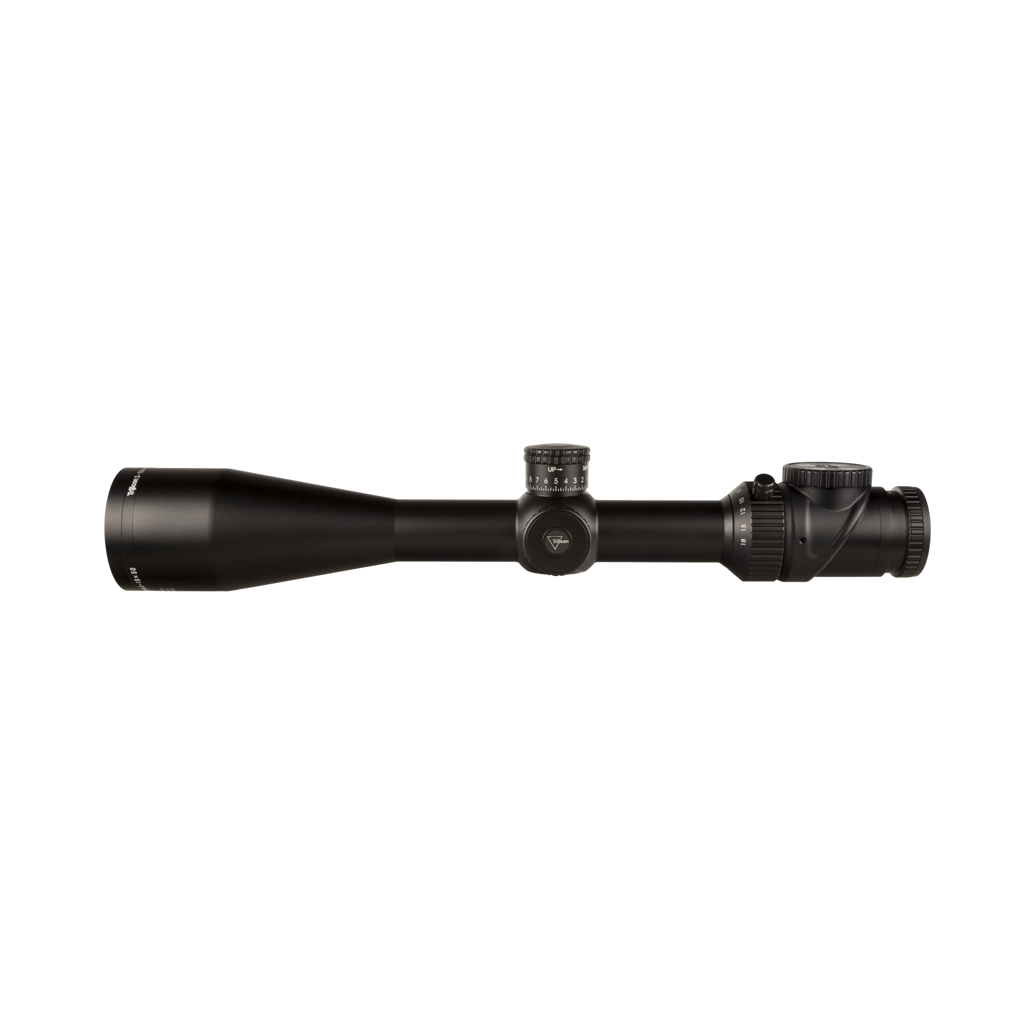 AccuPoint® 3-18x50 MOA attāluma mērīšanas tēmēklis ar zaļu punktu, 30 mm, satīna melns, atklāts EL ar RTZ