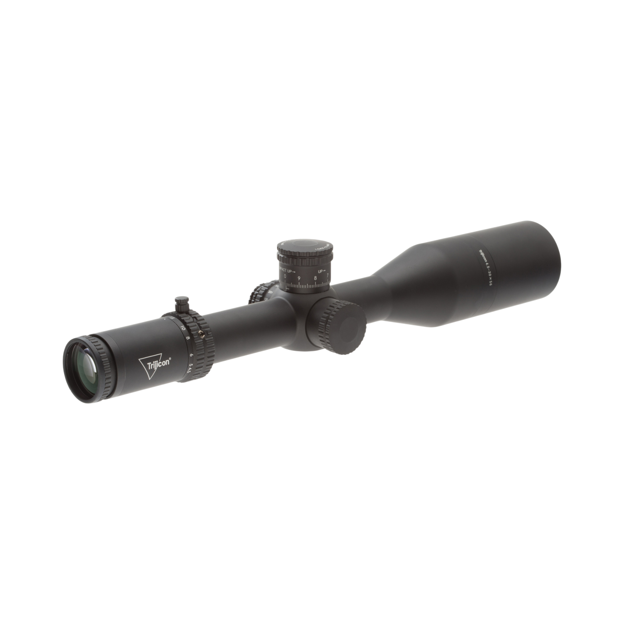 Tenmile® 4.5-30x56 FFP w/ Red/Green MRAD Precision Tree, 34mm Tube, Matte Black, w/ Return to Zero