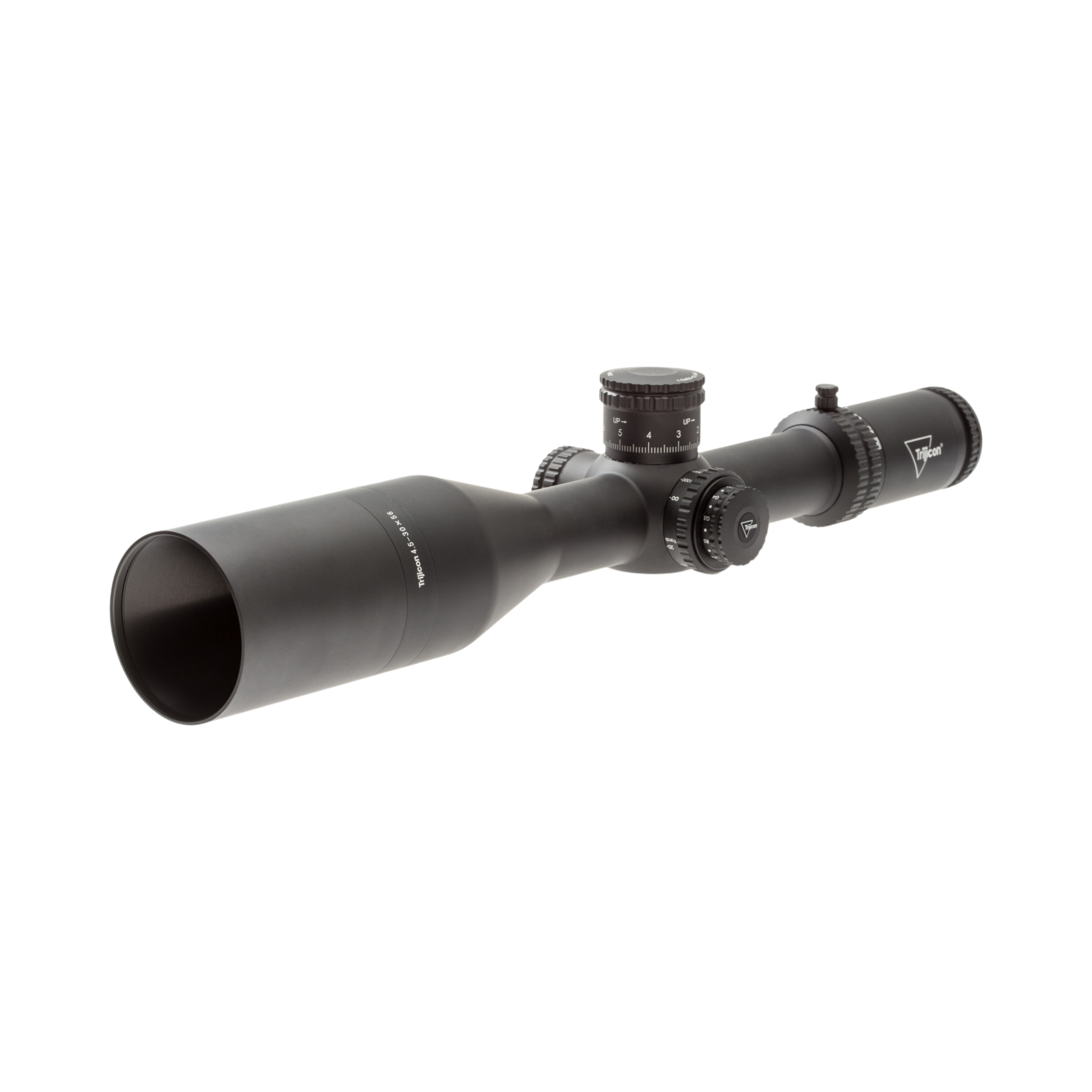 Tenmile® 4.5-30x56 FFP w/ Red/Green MRAD Precision Tree, 34mm Tube, Matte Black, w/ Return to Zero