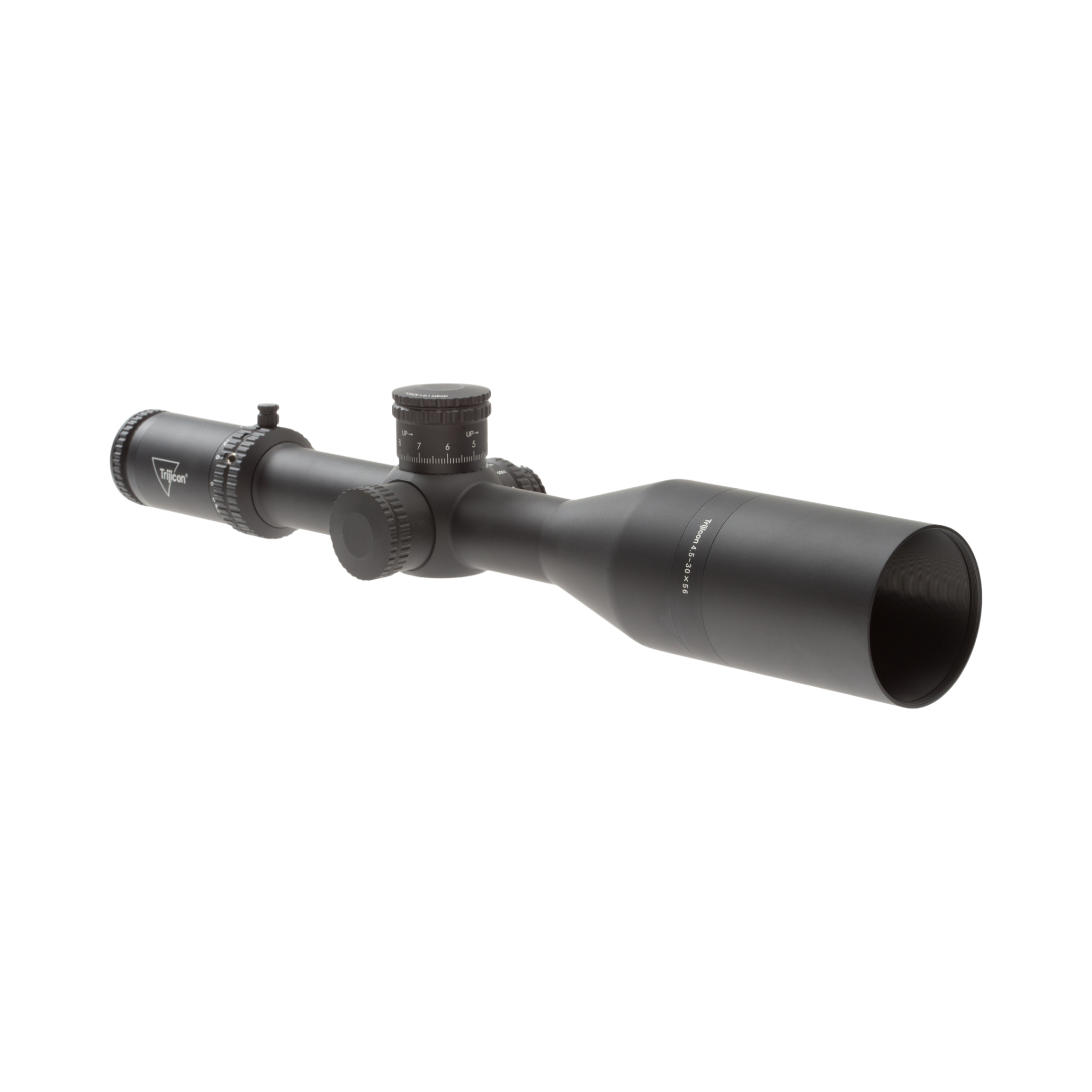 Tenmile® 4.5-30x56 FFP w/ Red/Green MRAD Precision Tree, 34mm Tube, Matte Black, w/ Return to Zero