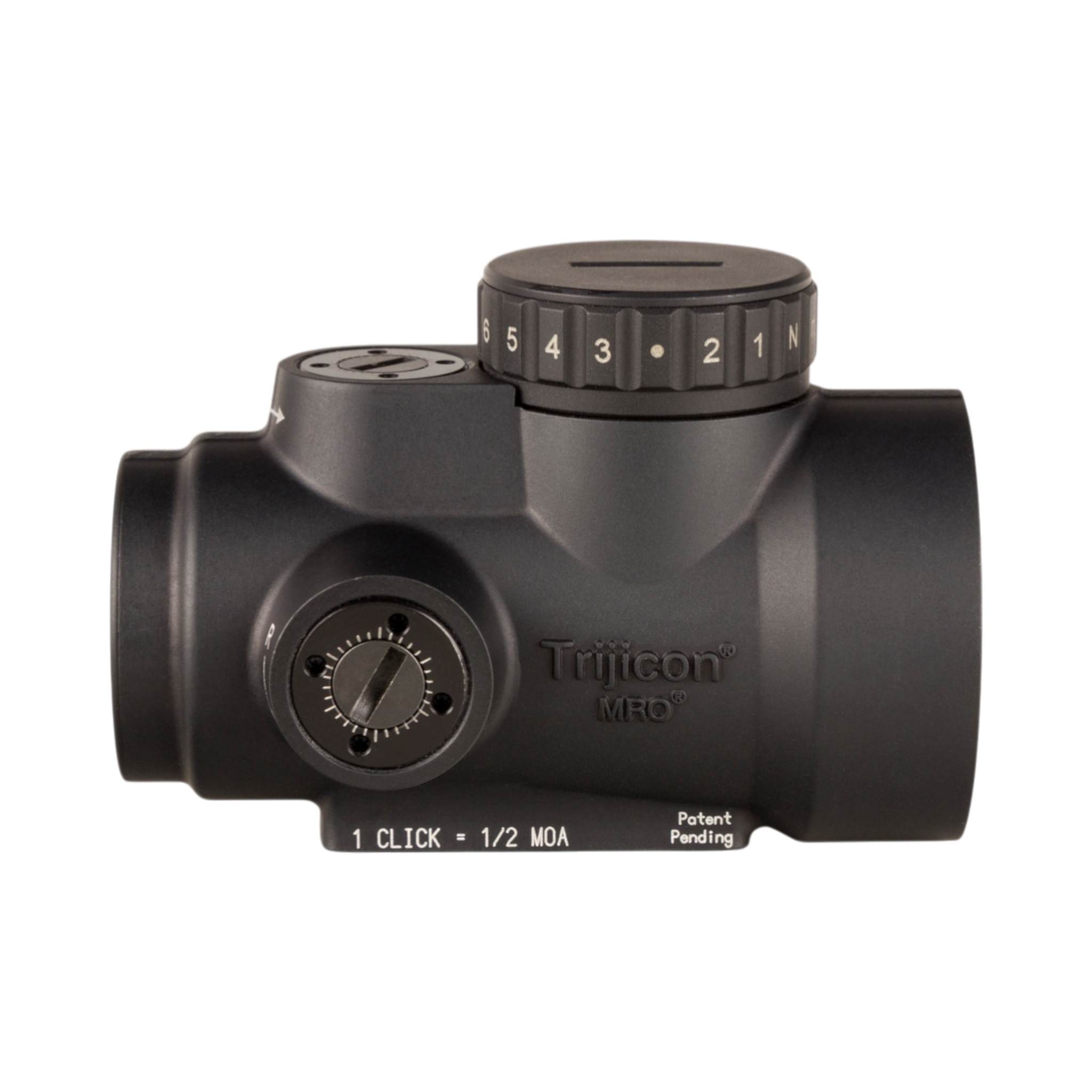 Trijicon MRO® HD 1x25 ar 68 MOA tēmēkli un 2,0 MOA punktu; bez stiprinājuma