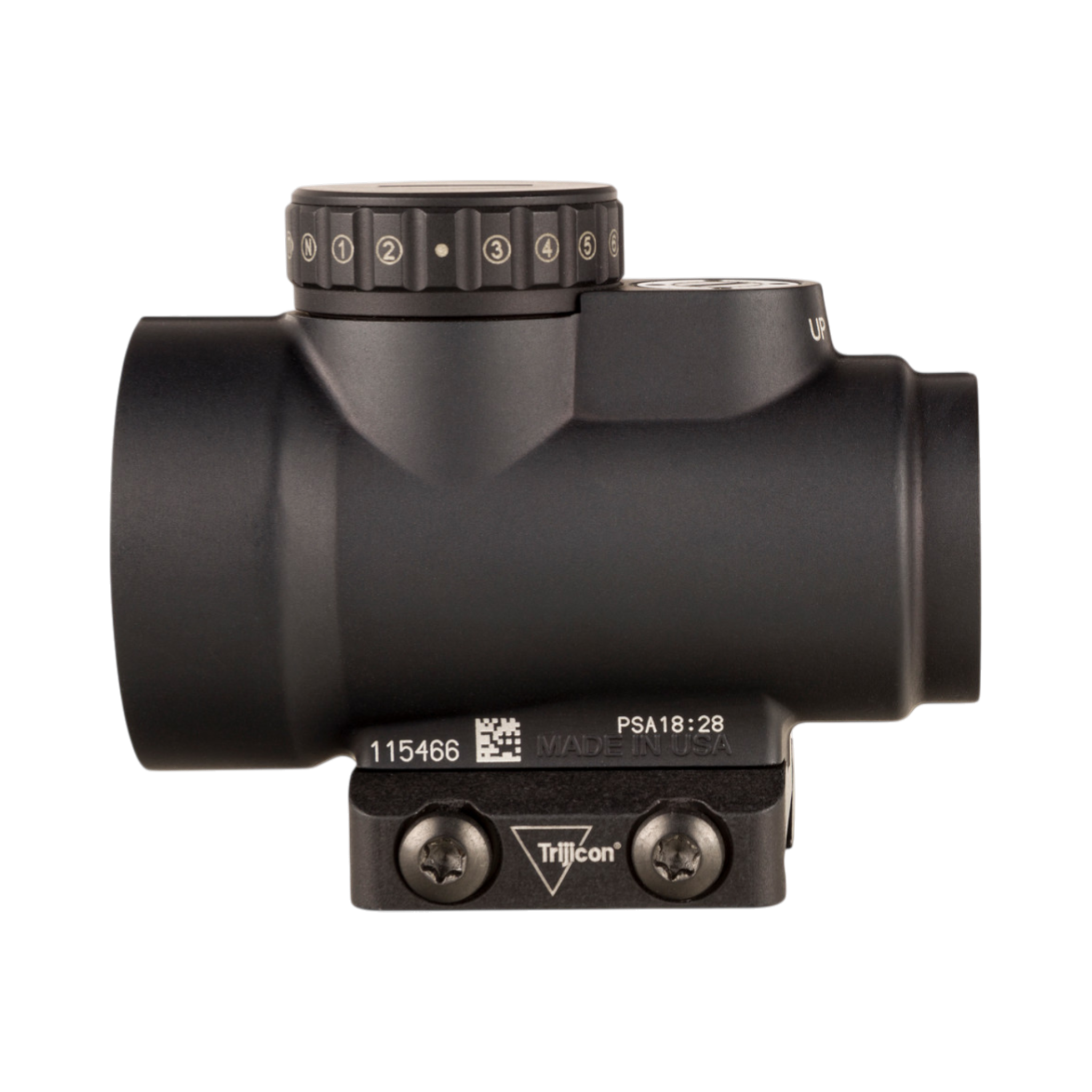 Trijicon MRO® HD 1x25 ar 68 MOA tēmēkli un 2,0 MOA punktu; zemas montāžas versija AC32067