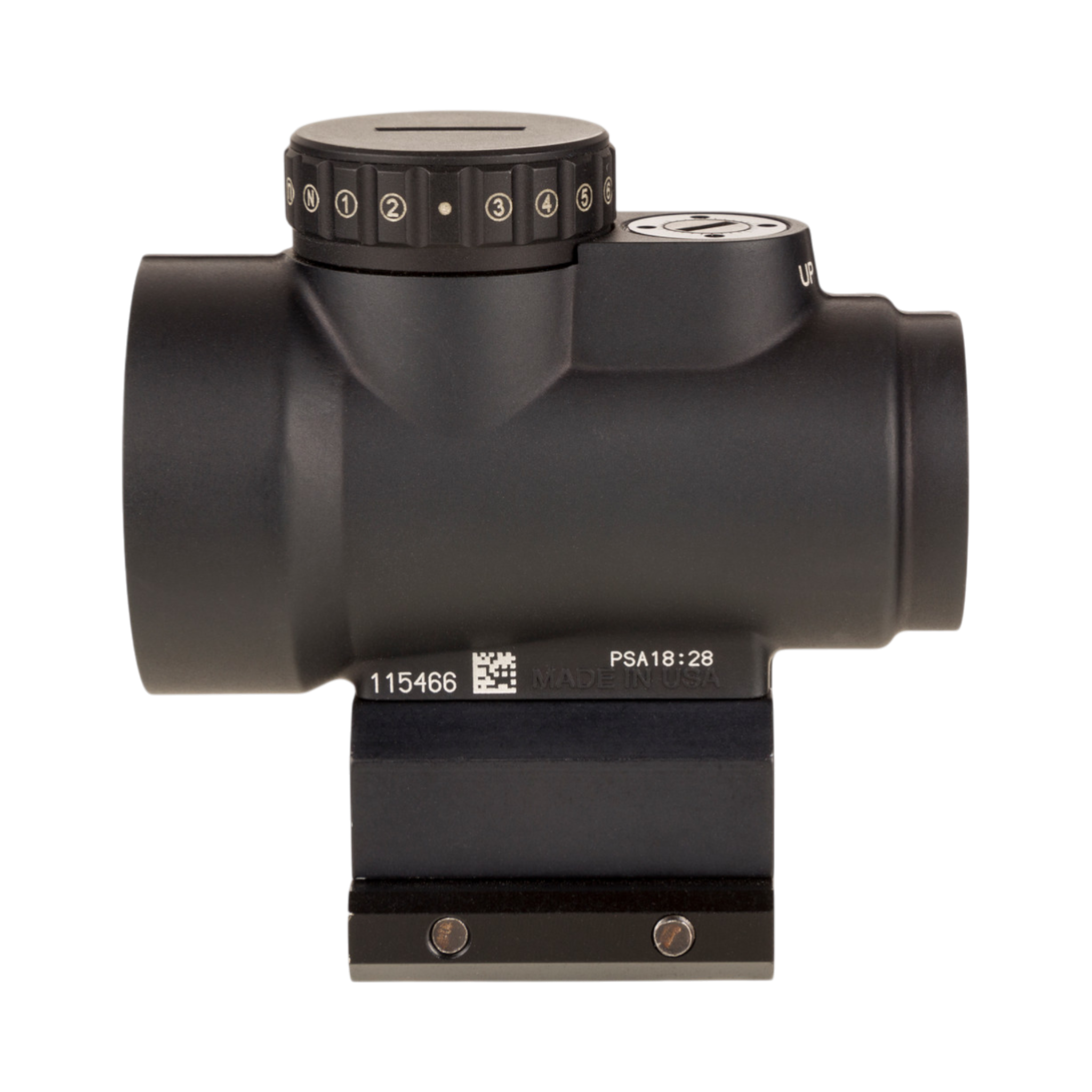 Trijicon MRO® HD 1x25 ar 68 MOA tēmējlīniju un 2,0 MOA punktu; pilnīga tēmējlīniju saskaņošana AC32068