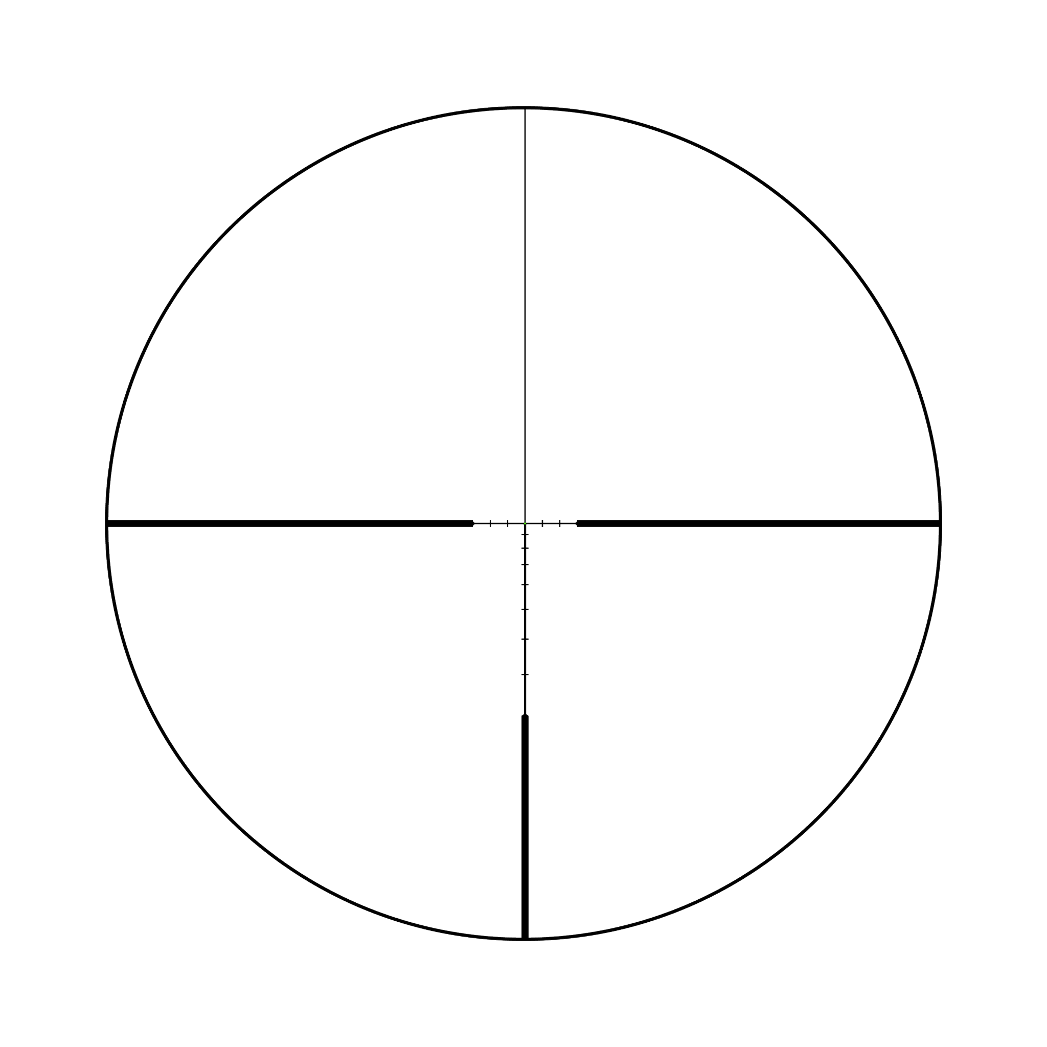 Credo® HX 1-6x24 SFP ar Green PowerDot™, BDC medību tēmēkli .308, 30 mm, satīna melns, ar zemu vāciņu