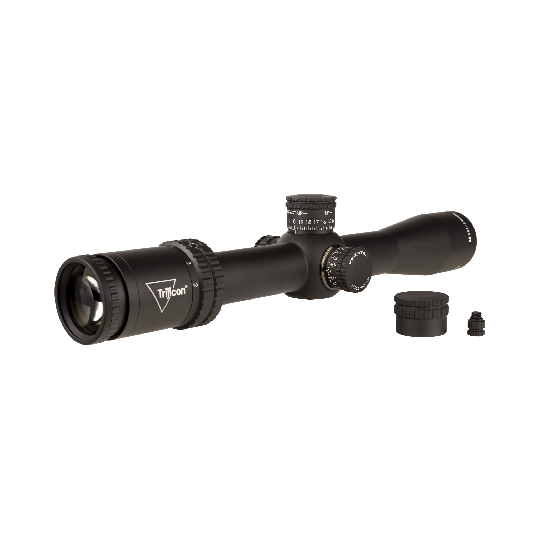 Credo® 2–10x36 FFP ar sarkanu MOA Precision Tree tēmēkli, 30 mm, matēti melns, Exp. EL RTZ