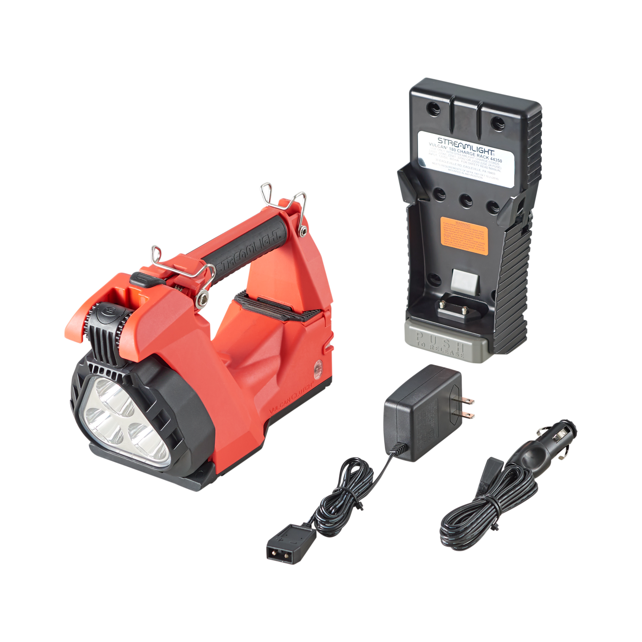 Streamlight Clutch – 120 V/100 V AC/12 V DC – pomarańczowy (44361)