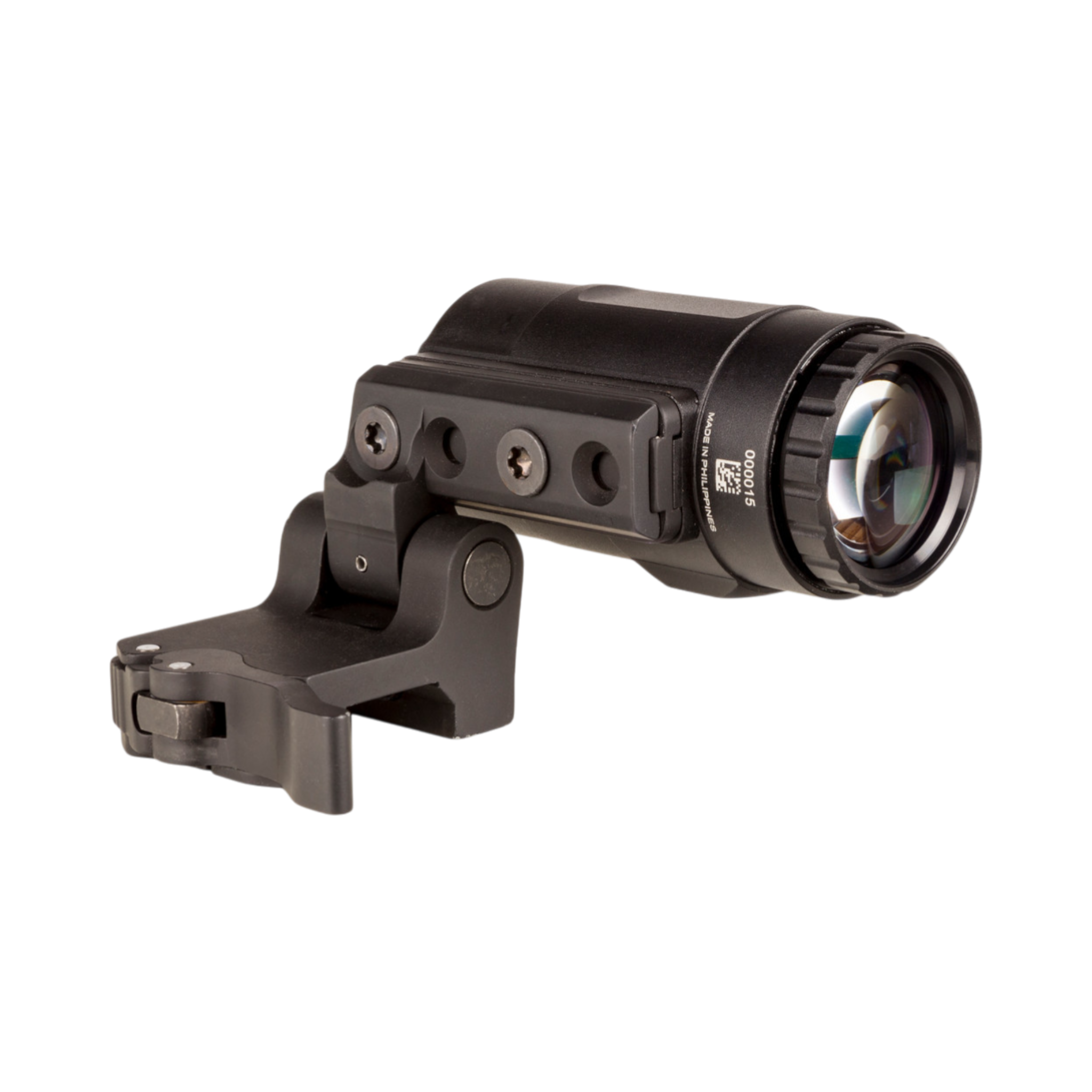 3X Magnifier w/ Adjustable Height Quick Release, Flip to Side Mount