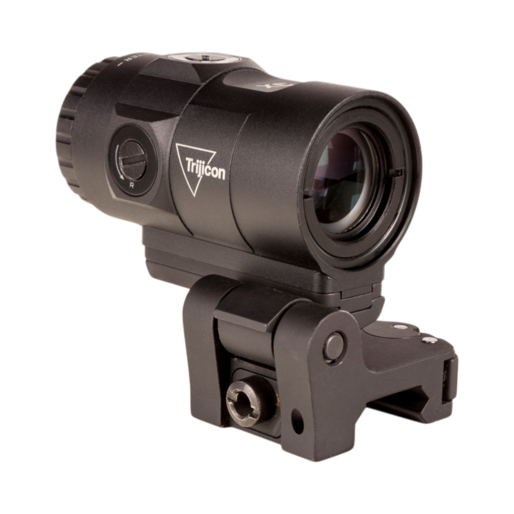 3X Magnifier w/ Adjustable Height Quick Release, Flip to Side Mount